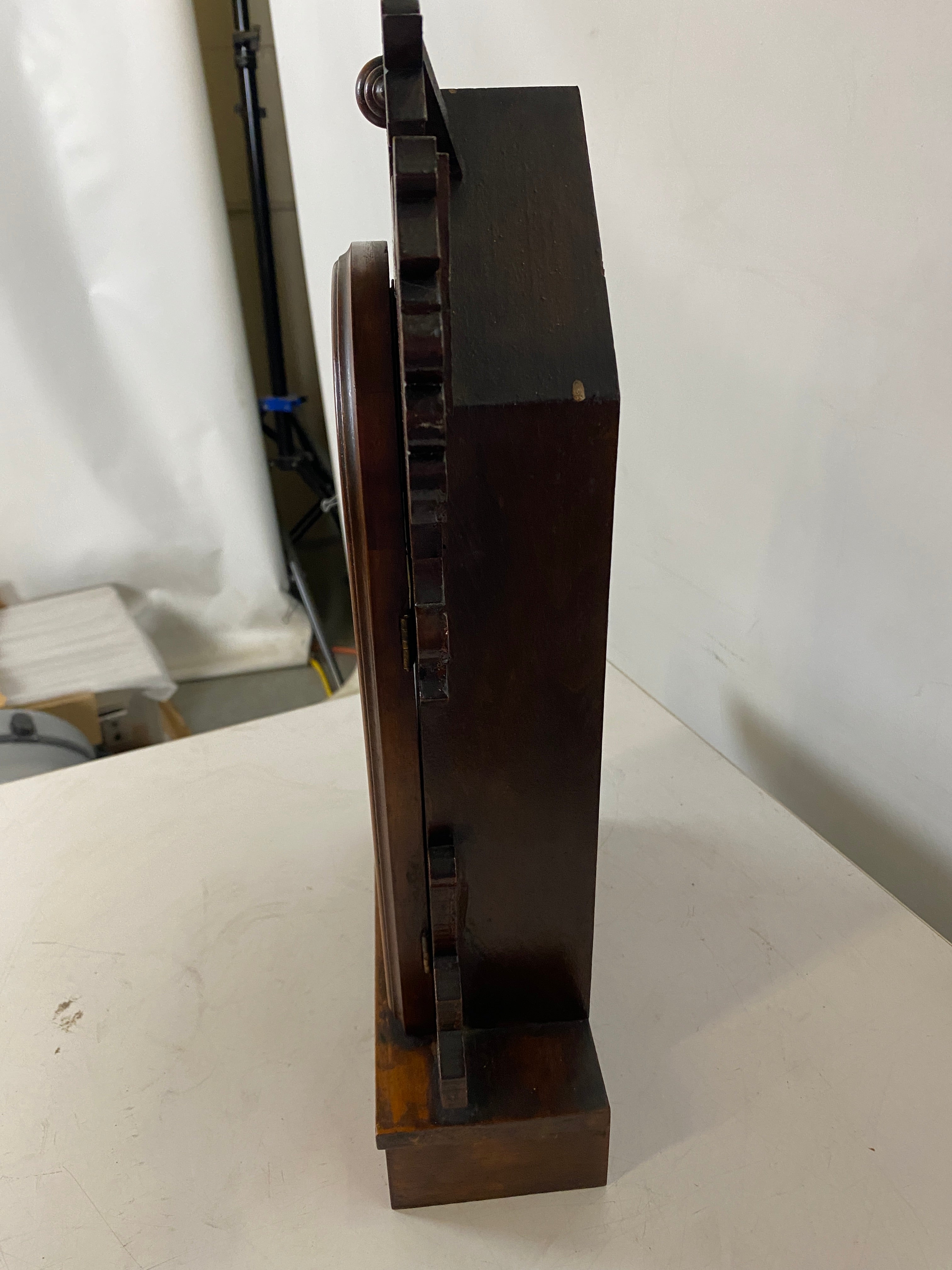 E.N Welch Eastlake "The Dandelion" Shelf Clock