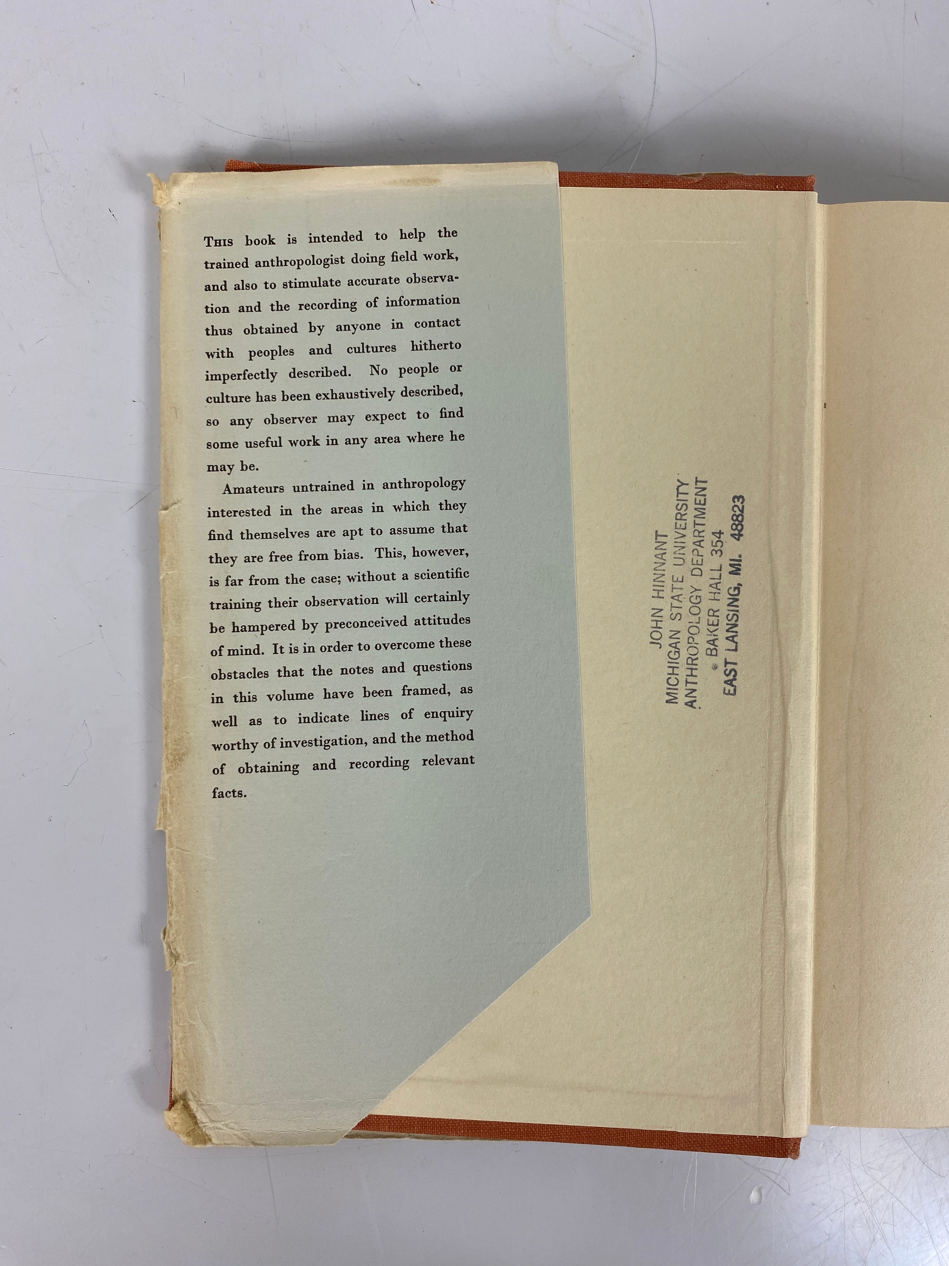 Lot of 2: Notes & Queries on Anthropology/Annual Review of Anthropology 1972