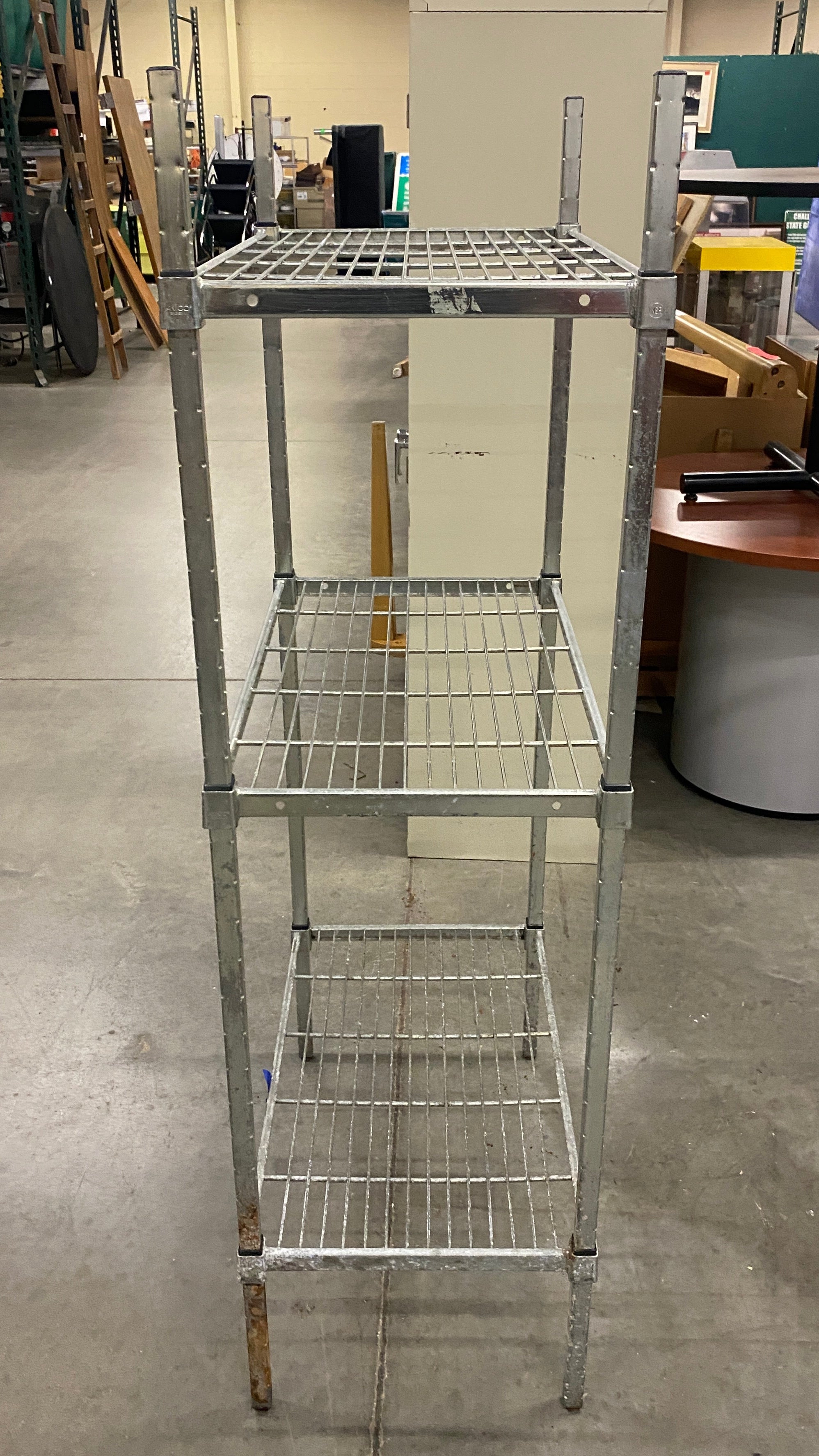 AMCO Silver 3 Tier Shelf