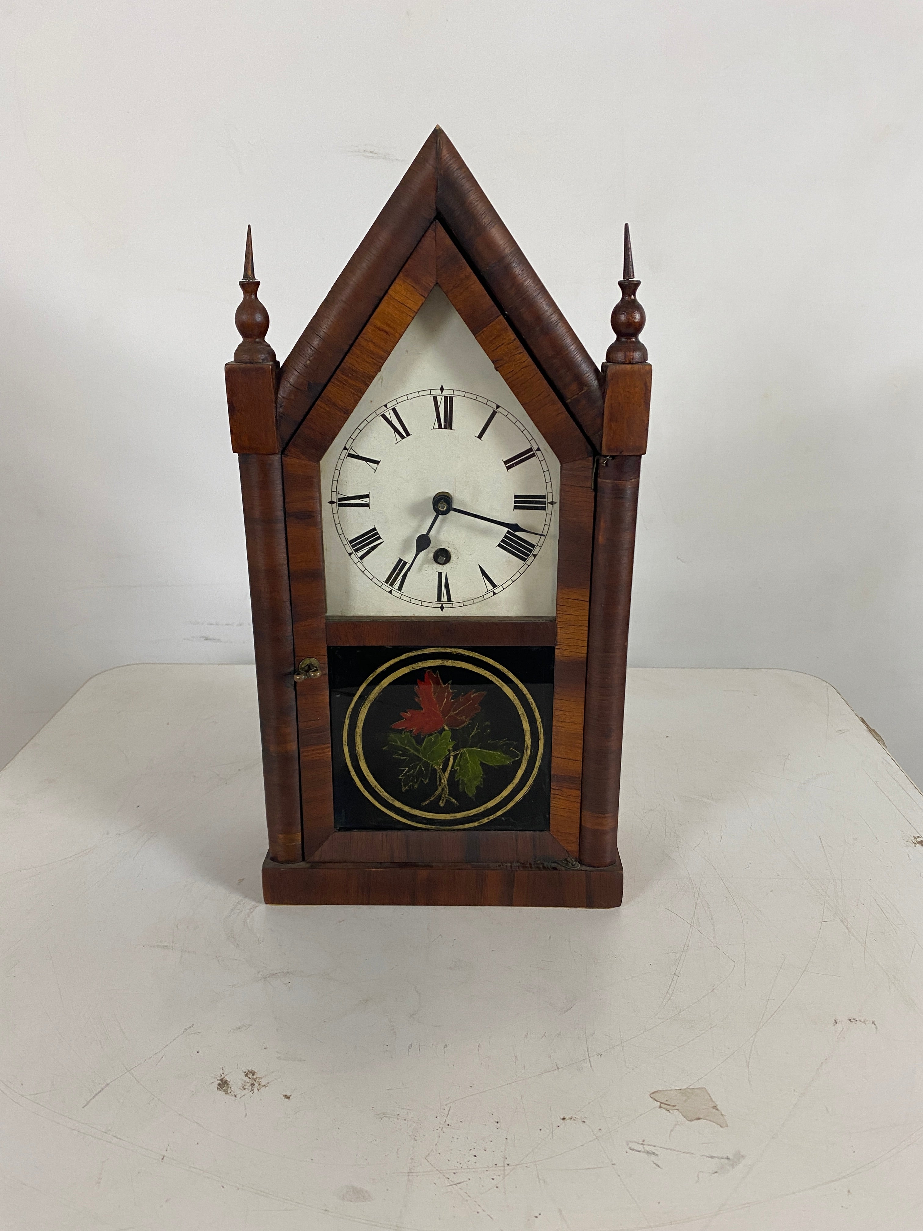 New Haven Clock Co. Small Steeple Clock