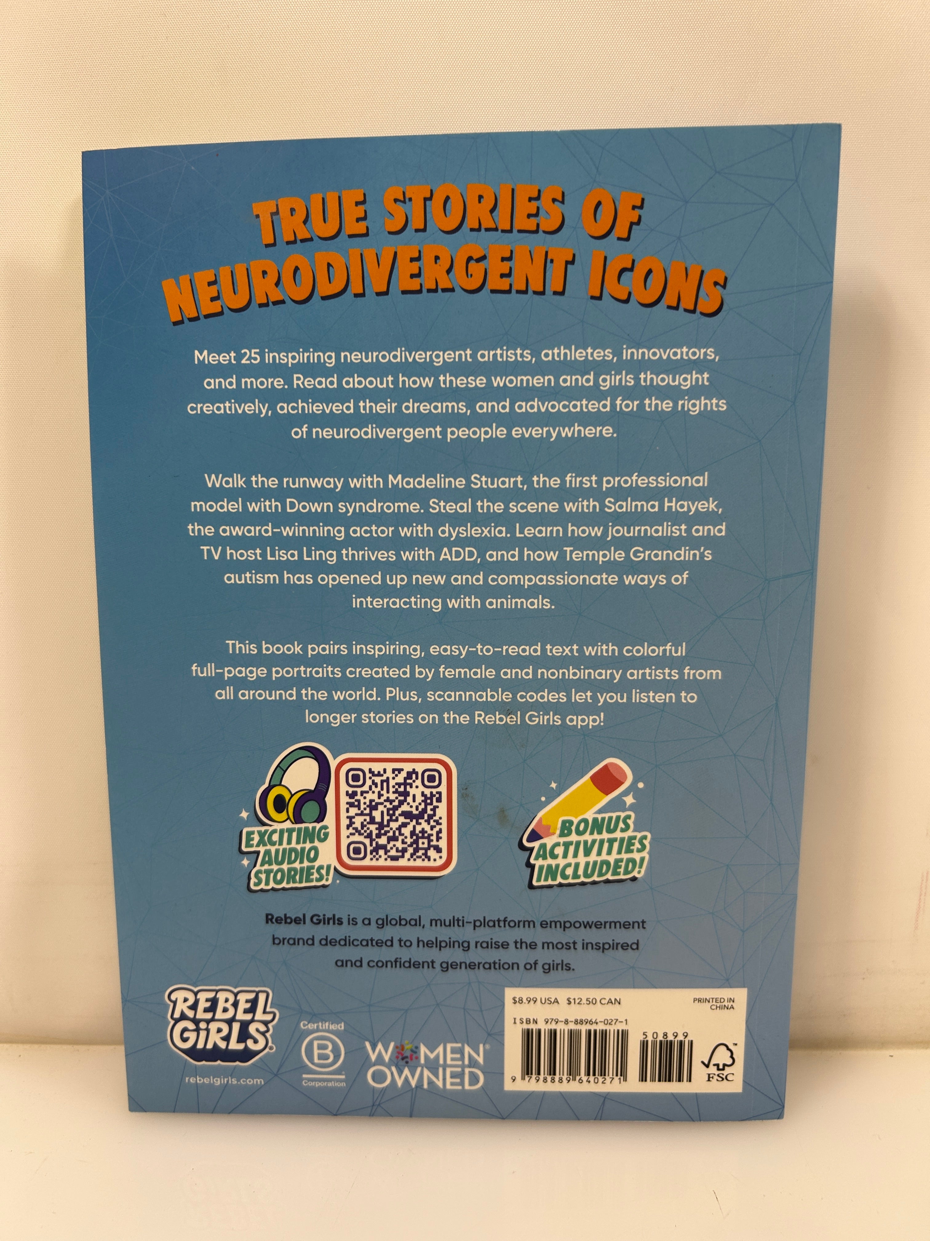 Rebel Girls Celebrate Neurodiversity: 25 Tales of Creative Thinkers by Rebel Girls