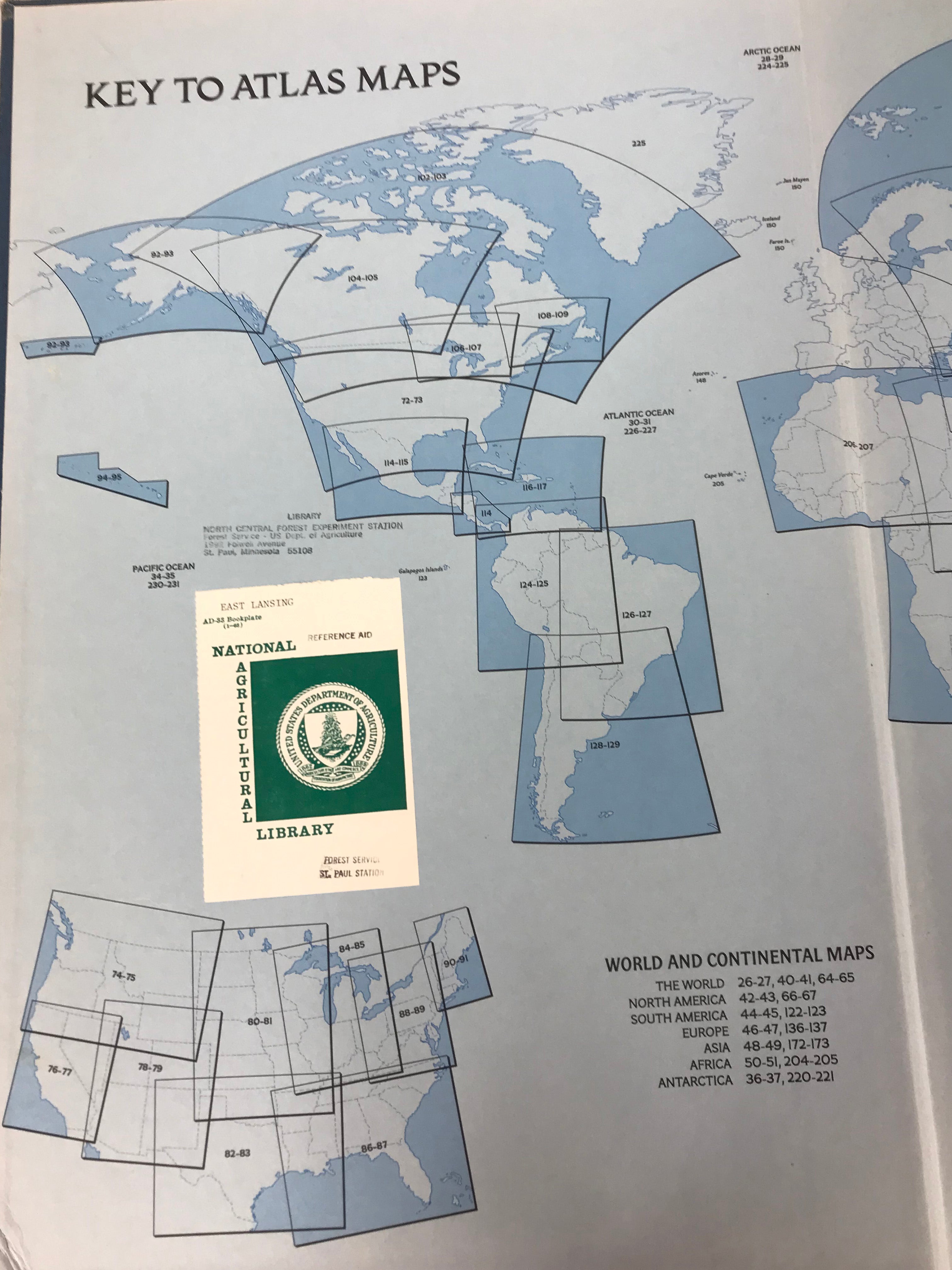 National Geographic Atlas of the World 5th Edition 1981