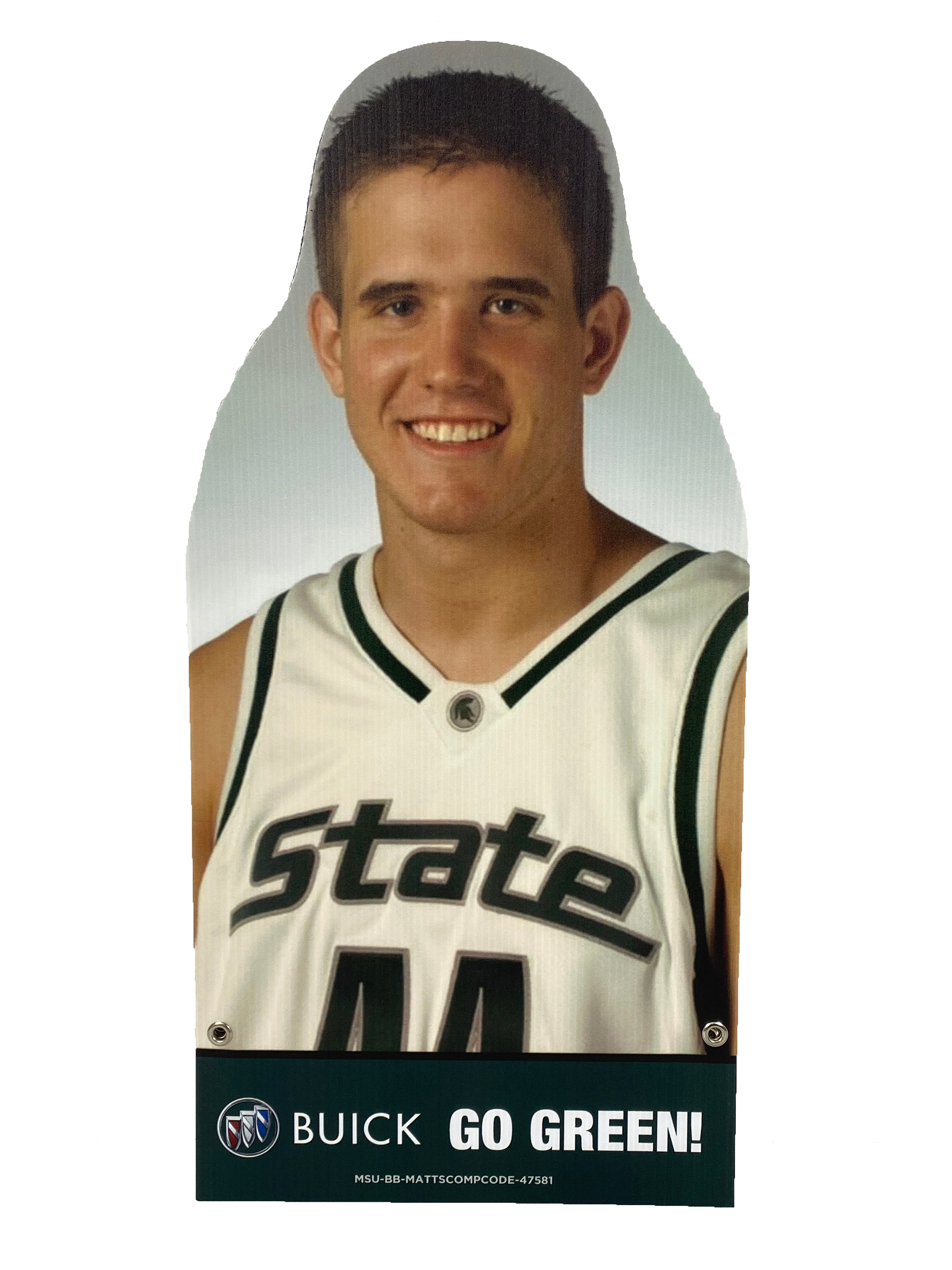 Jason Andreas Corrugated Plastic Player Cutout