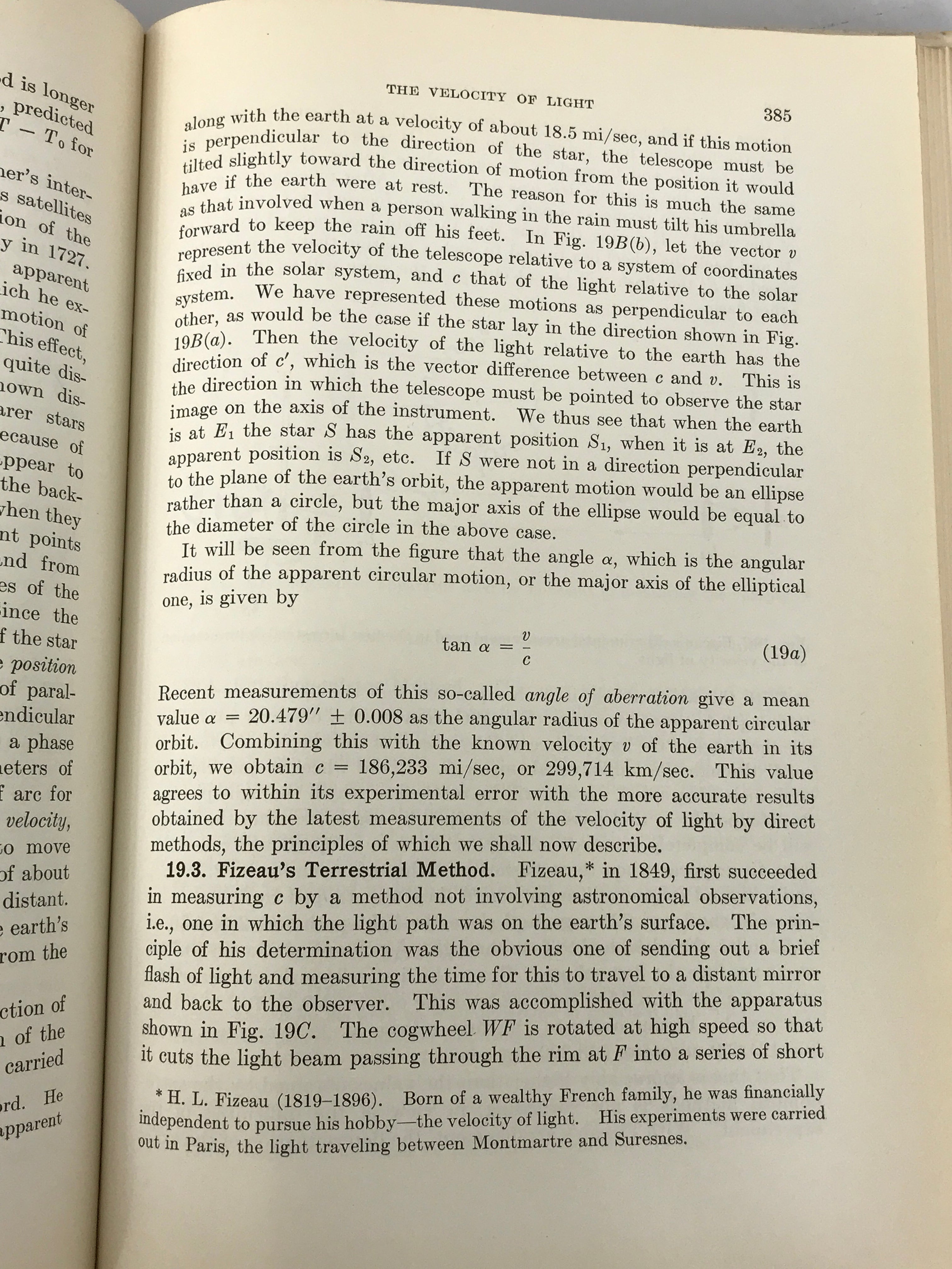 Fundamentals of Optics by Francis A. Jenkins and Harvey E. White 1957 HC DJ