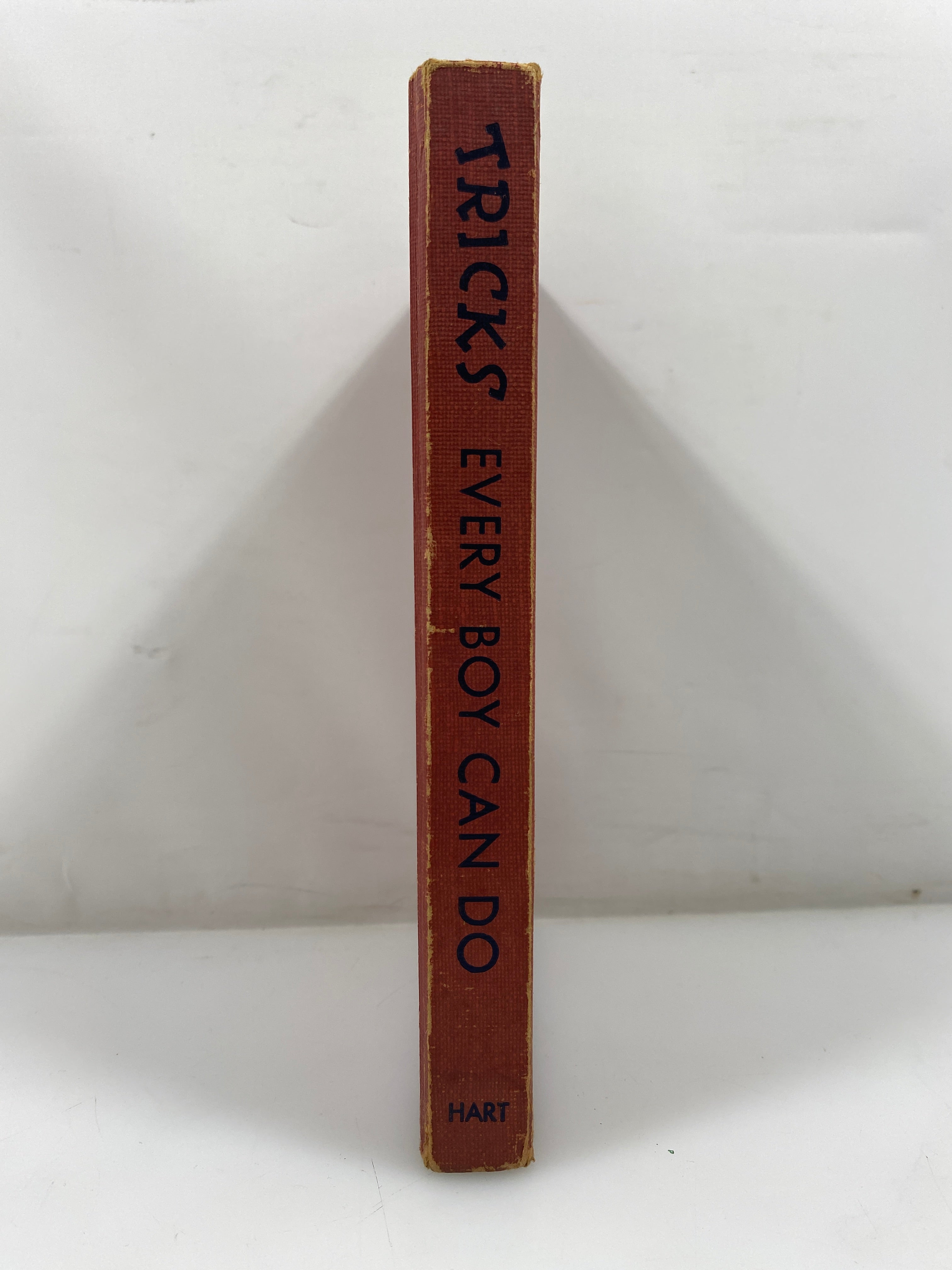 Tricks Every Boy Can Do by Joseph Todd 1948 HC