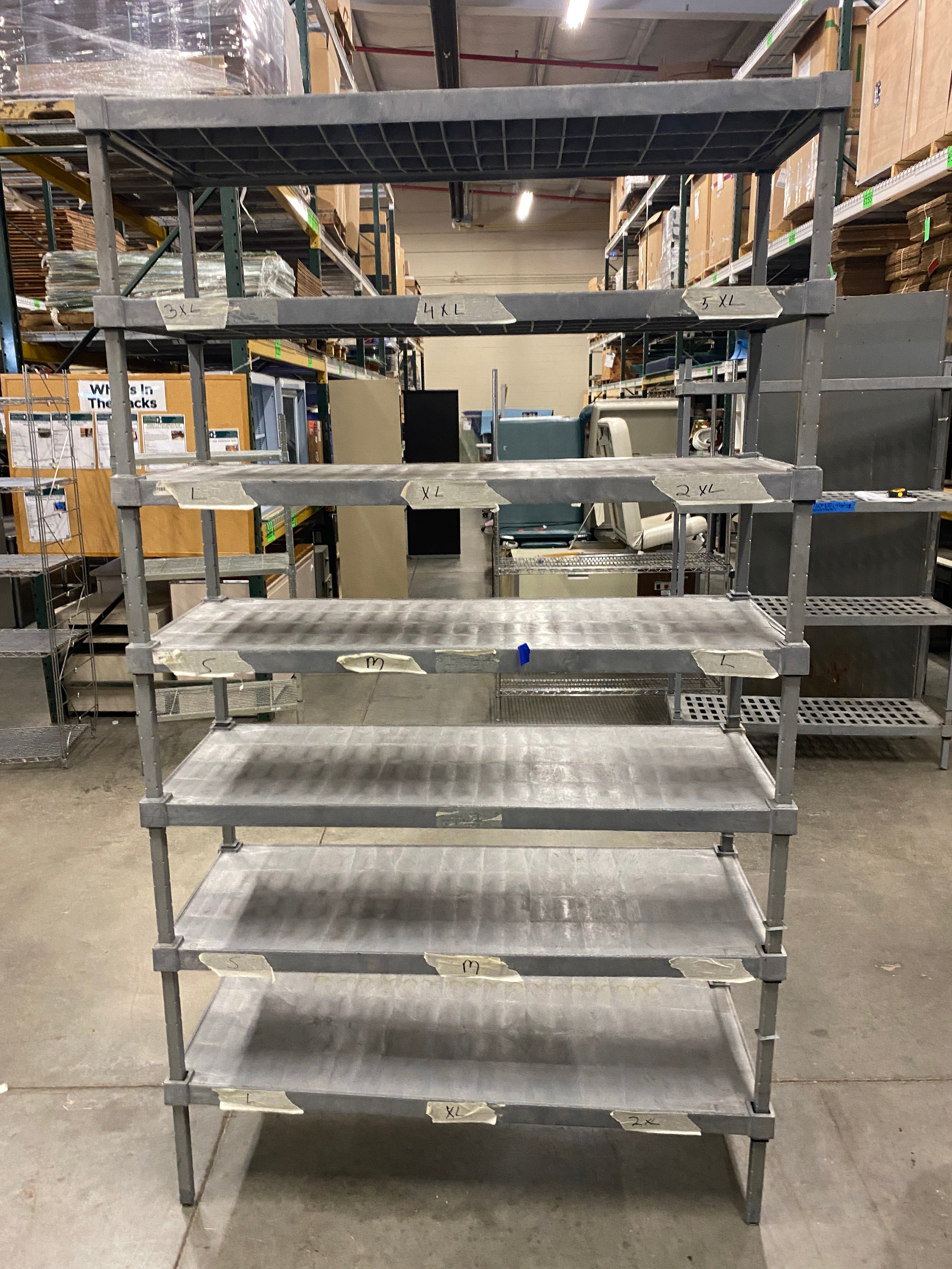 AMCO Plastic 7 Tier Shelf