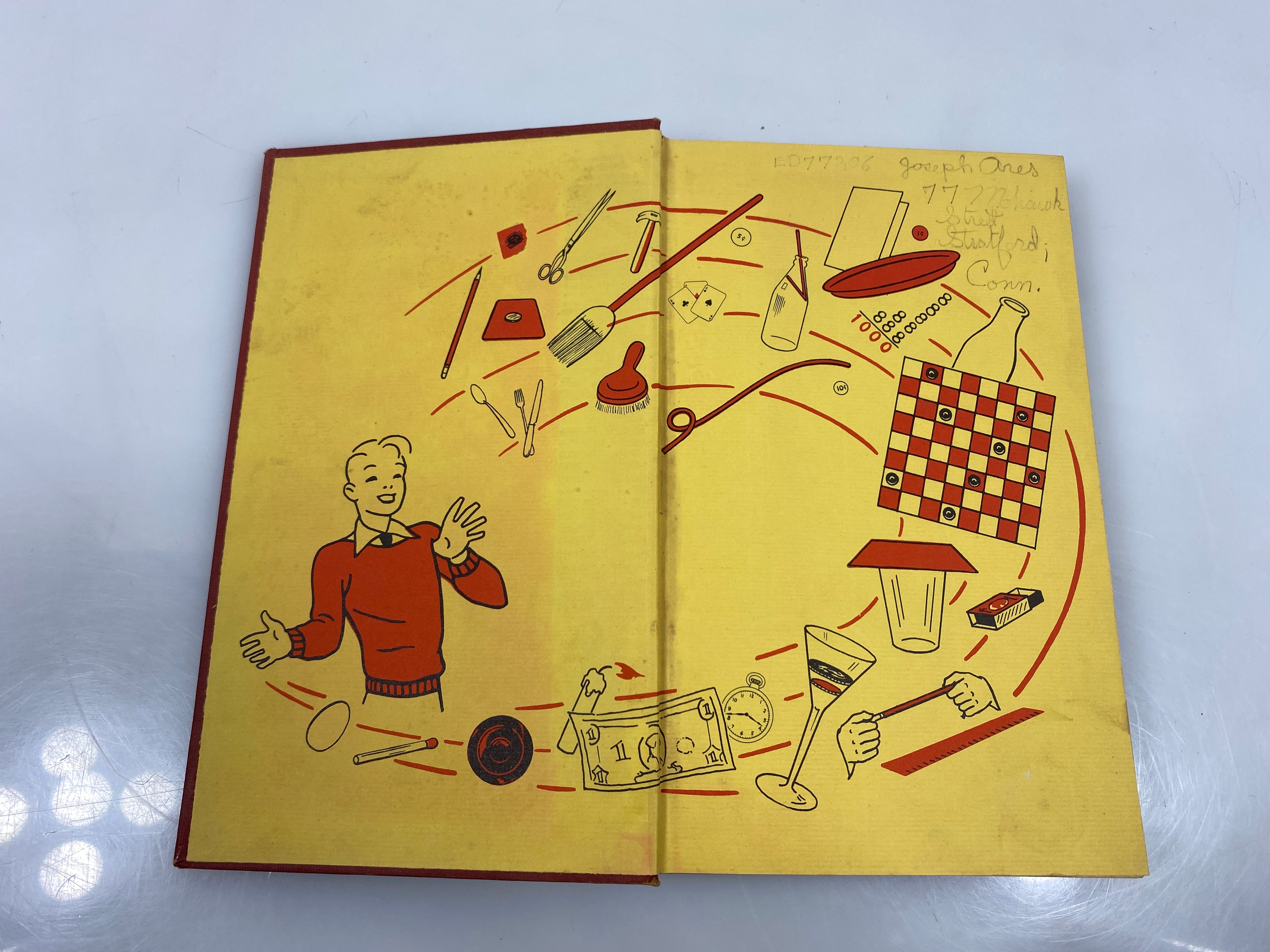 Tricks Every Boy Can Do by Joseph Todd 1948 HC