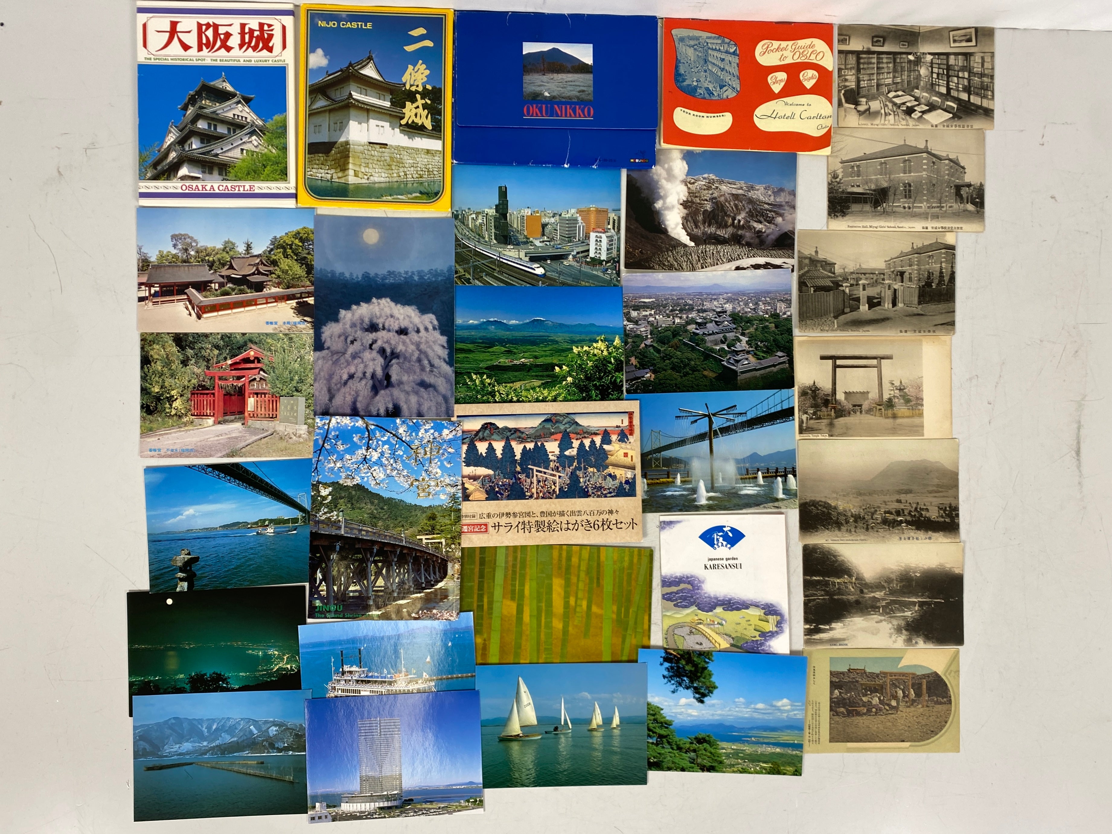 Lot of Japan Postcards and Travel Ephemera