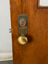 Wooden Door with 9 Pane Window