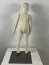 Full Body Child Silk Covered Foam Posable Mannequin