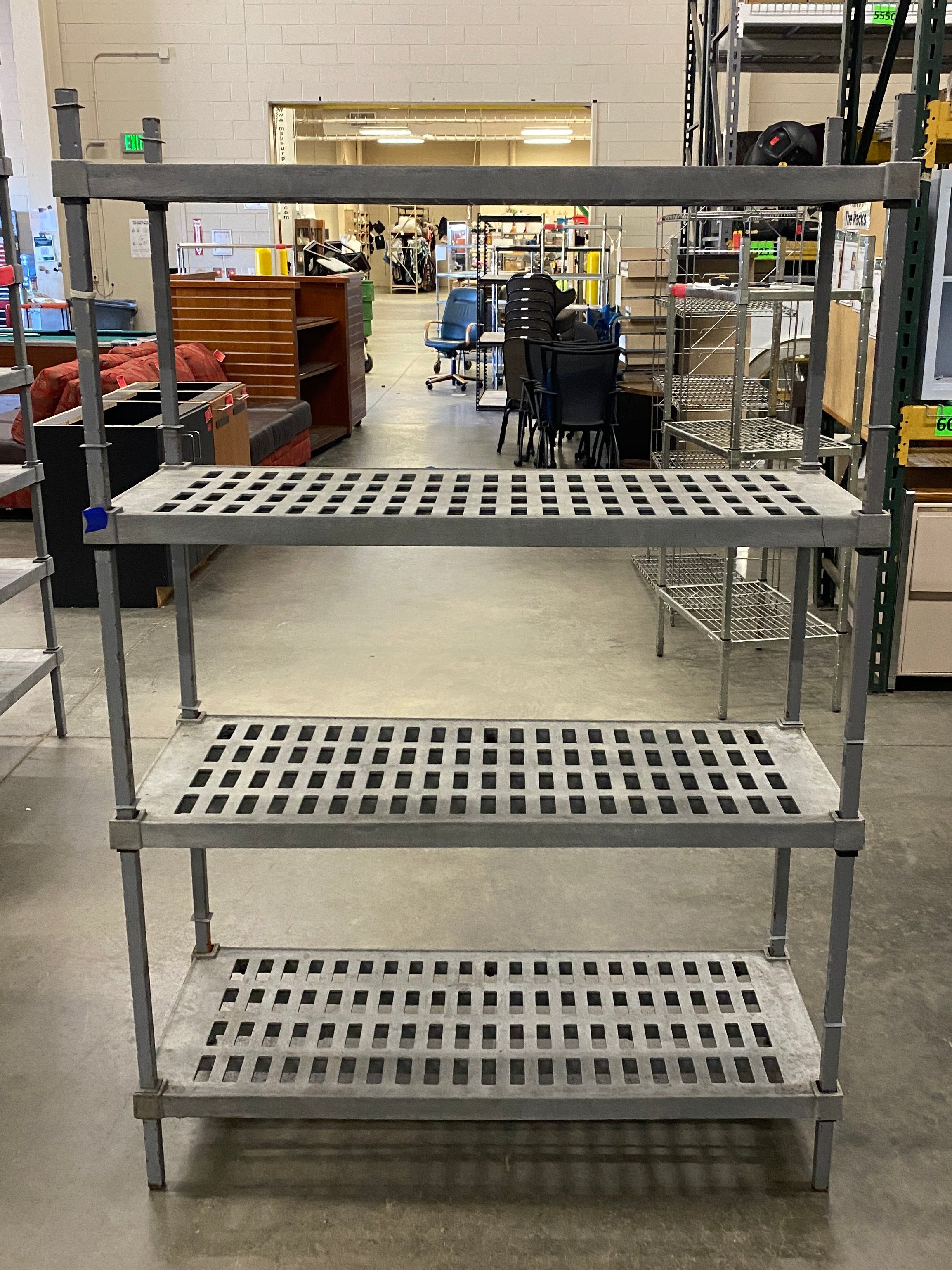 AMCO Plastic 4 Tier Shelf