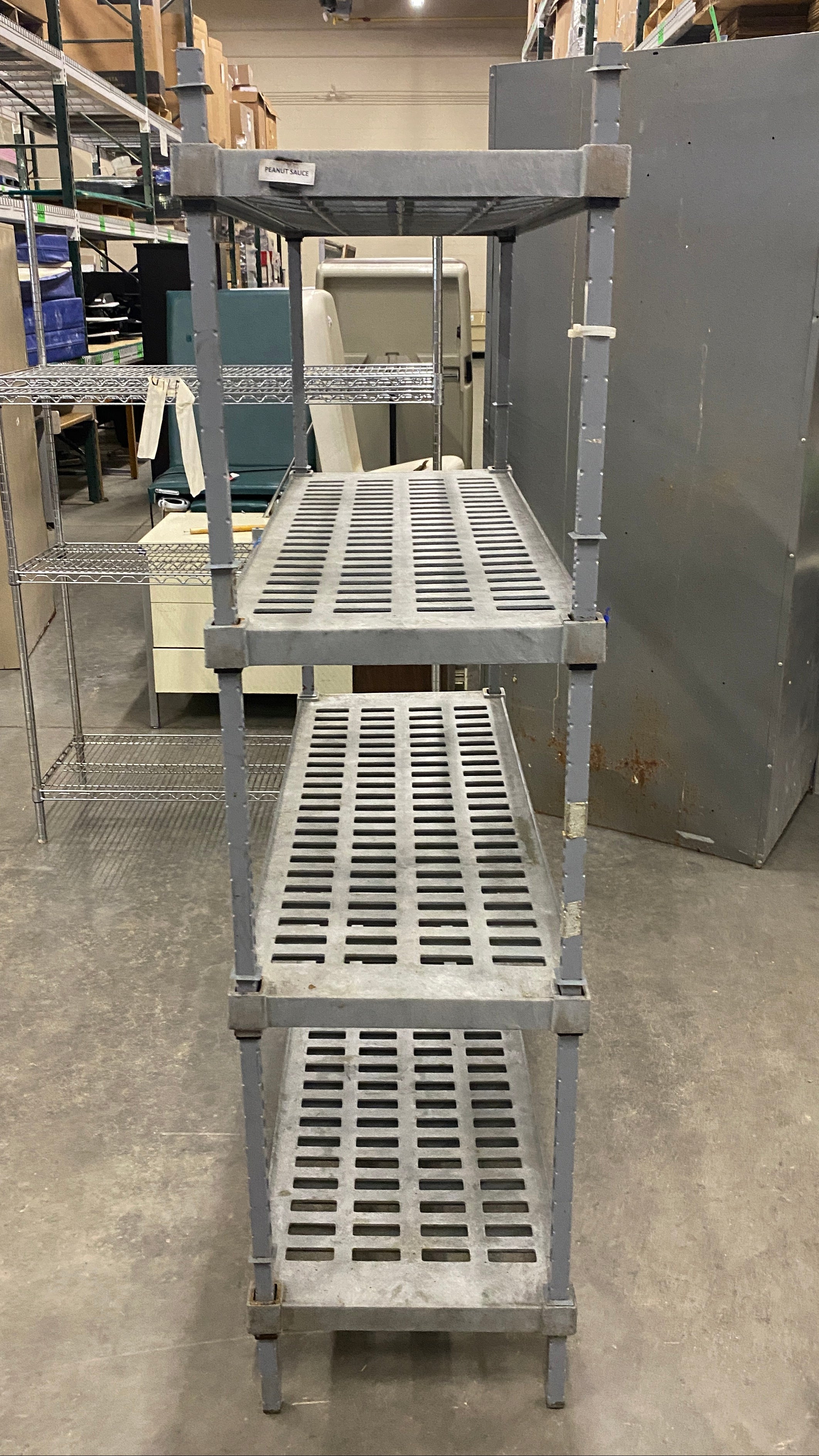 AMCO Plastic 4 Tier Shelf