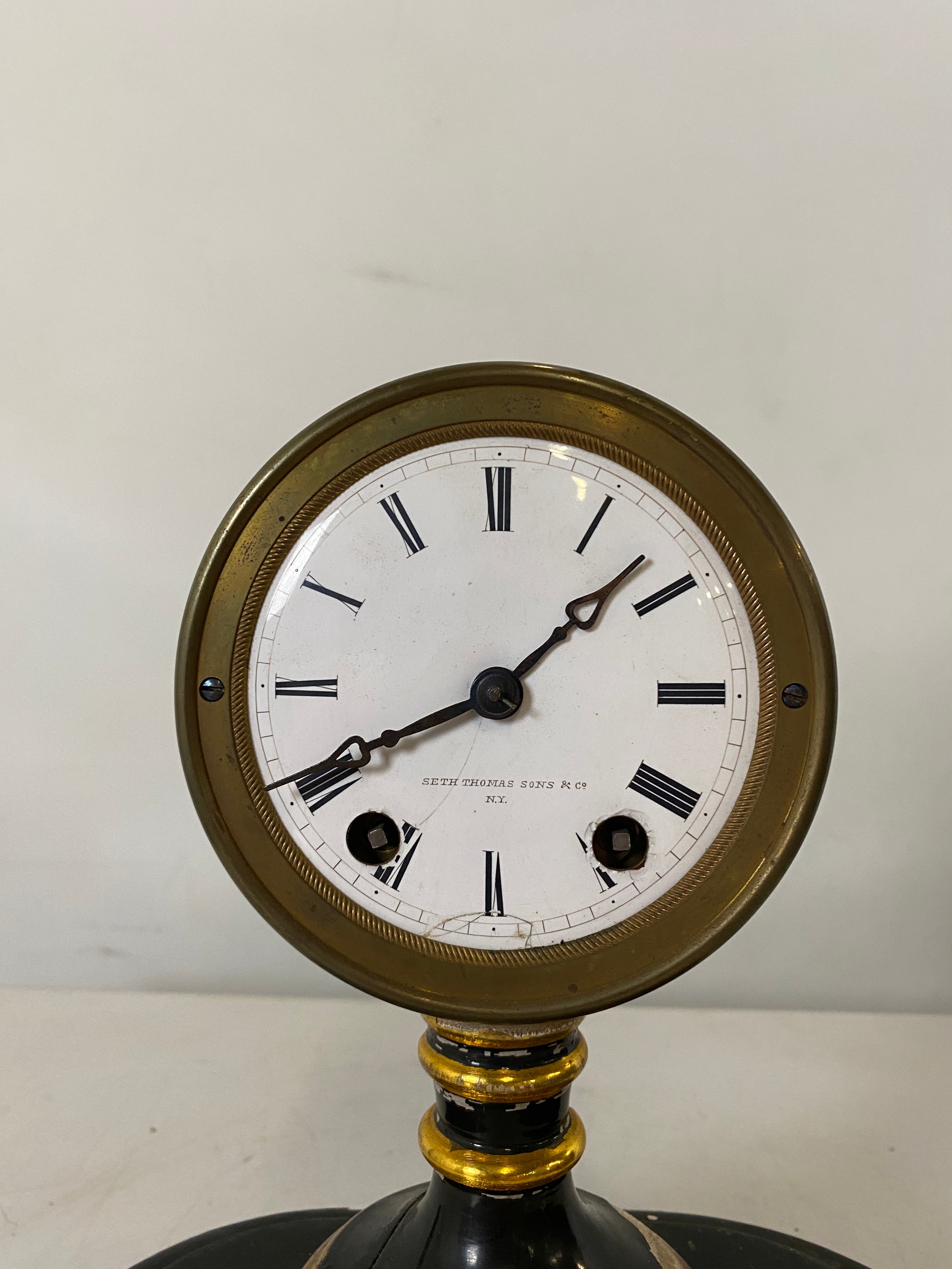 Rare Antique Seth Thomas Candlestick Clock