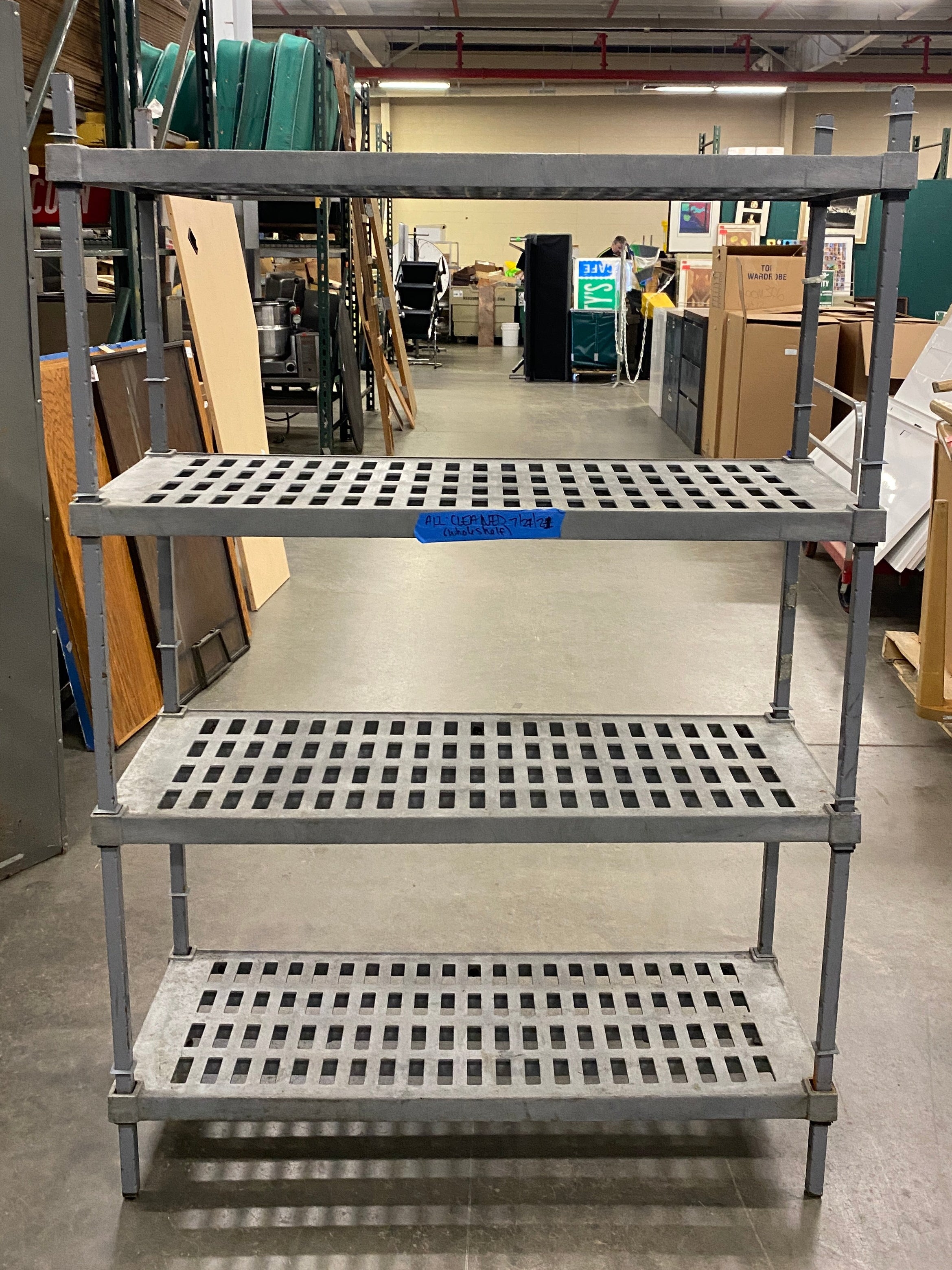 AMCO Plastic 4 Tier Shelf