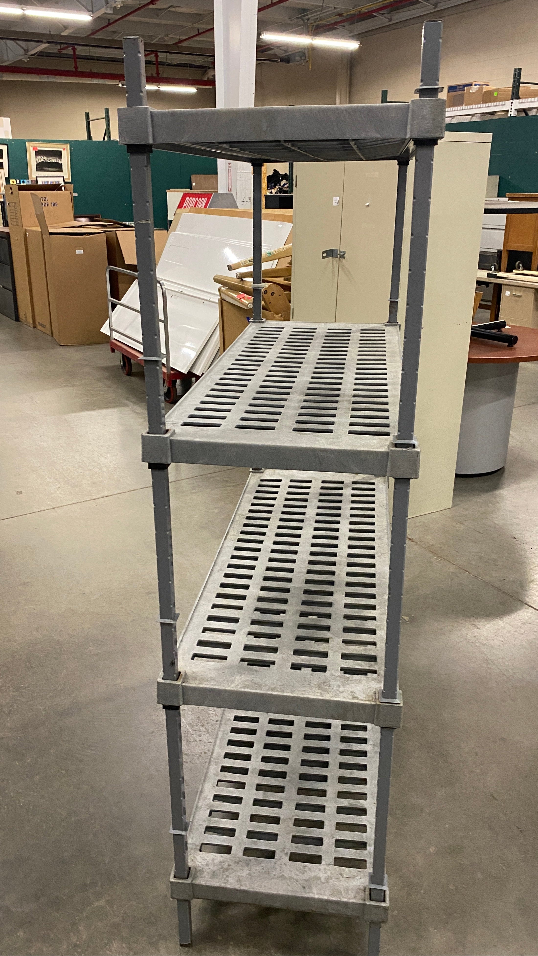 AMCO Plastic 4 Tier Shelf