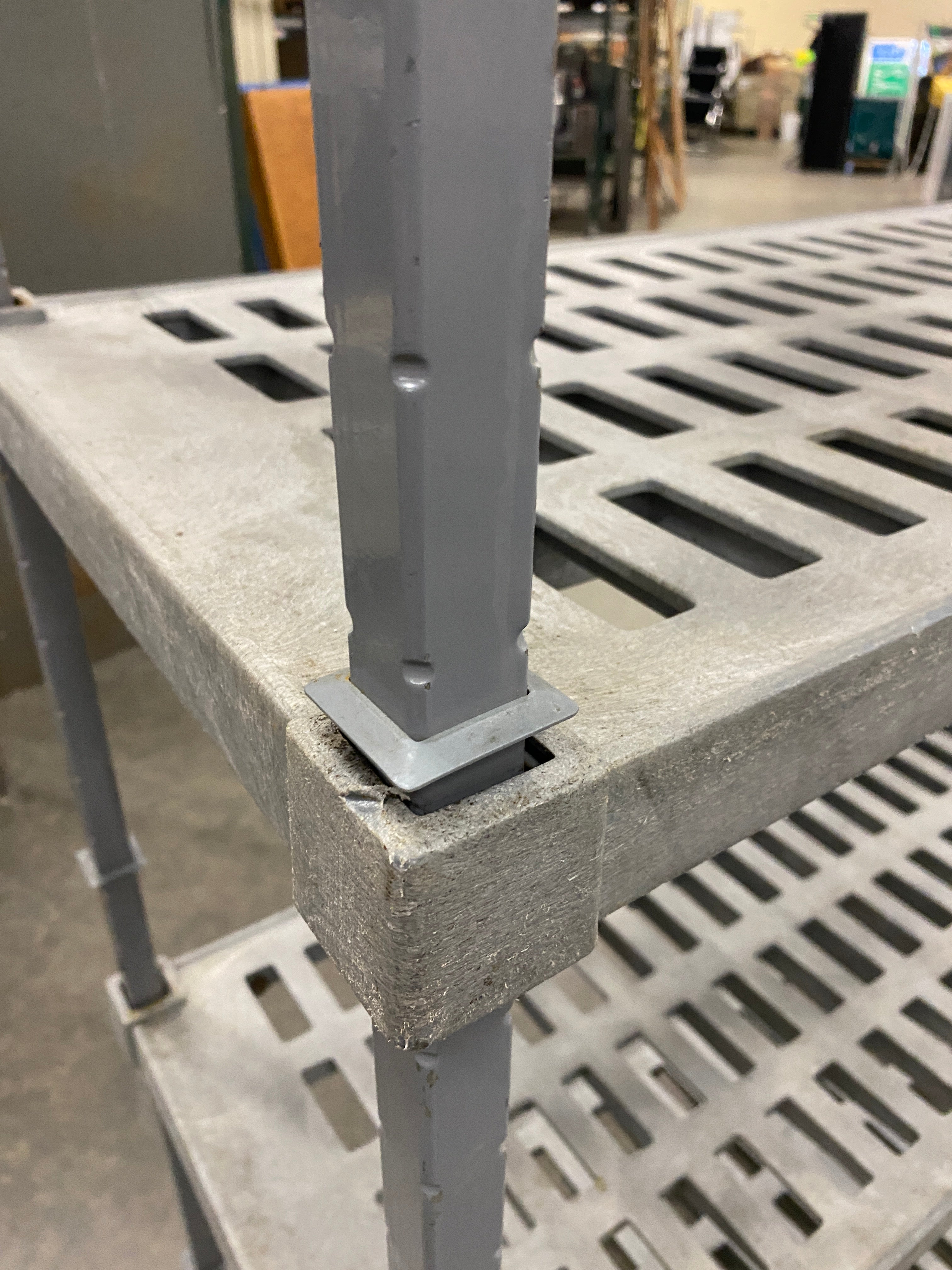 AMCO Plastic 4 Tier Shelf