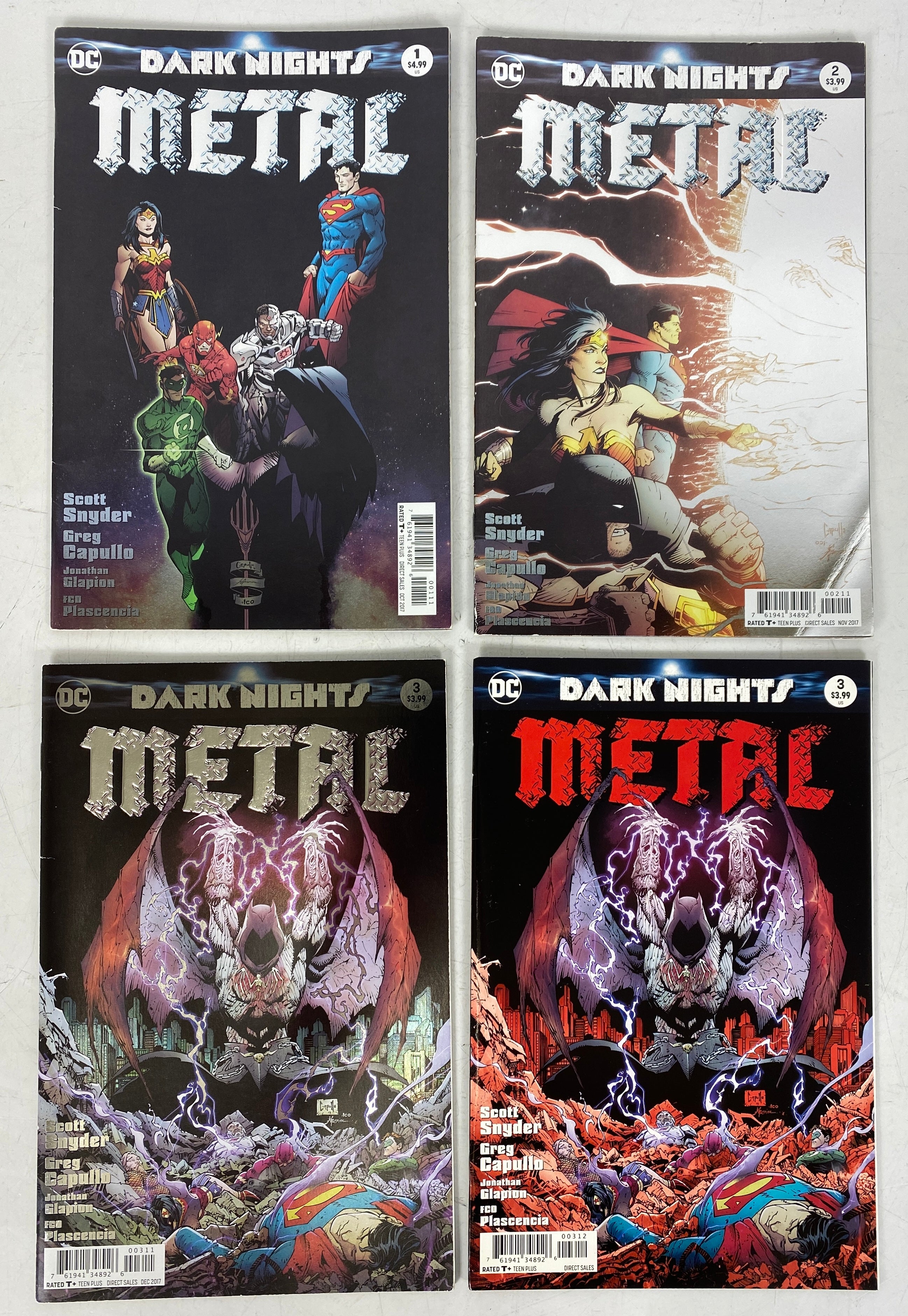 Dark Knights Metal #1-6 With Variant (2017)