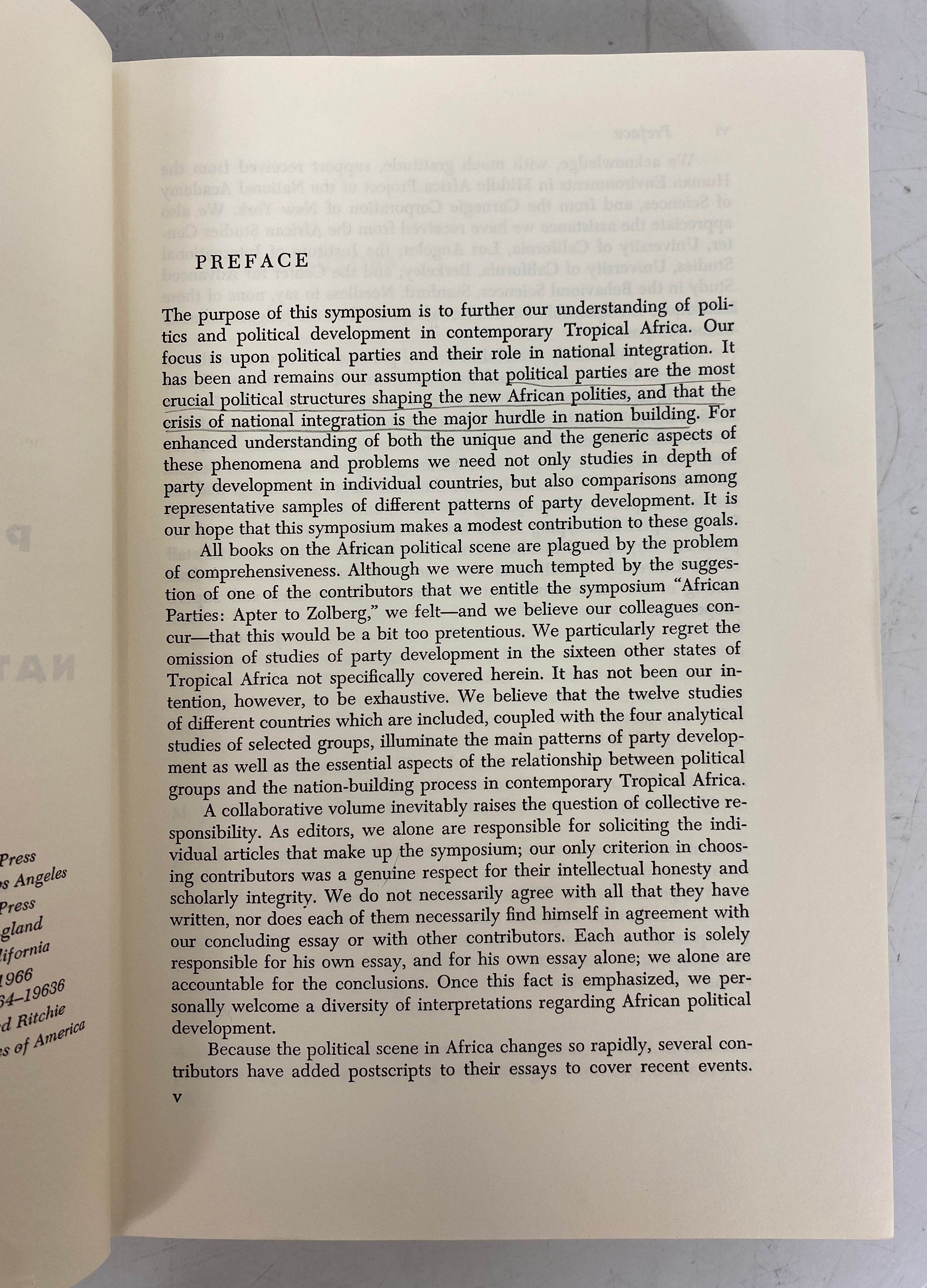 2 Vols: Africa & the Communist World/Political Parties in Tropical Africa Ex-Library