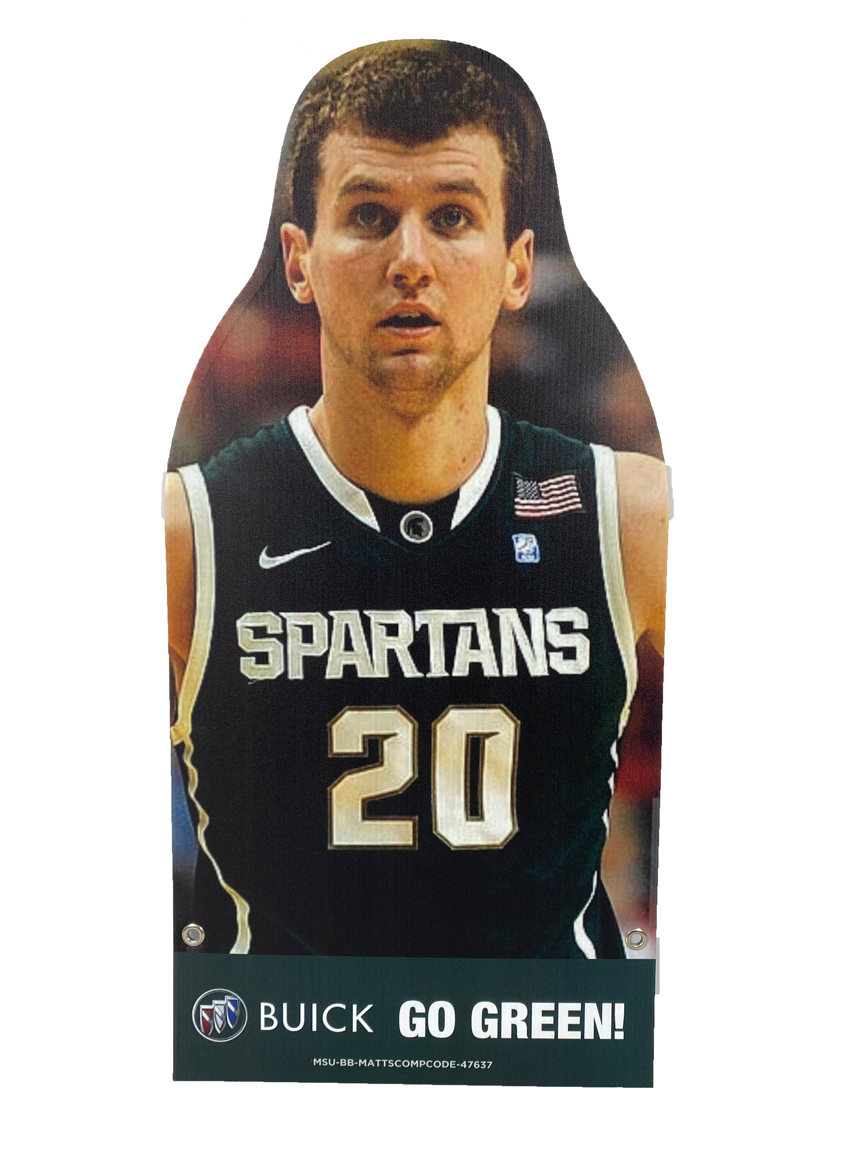 Mike Keebler Corrugated Plastic Player Cutout