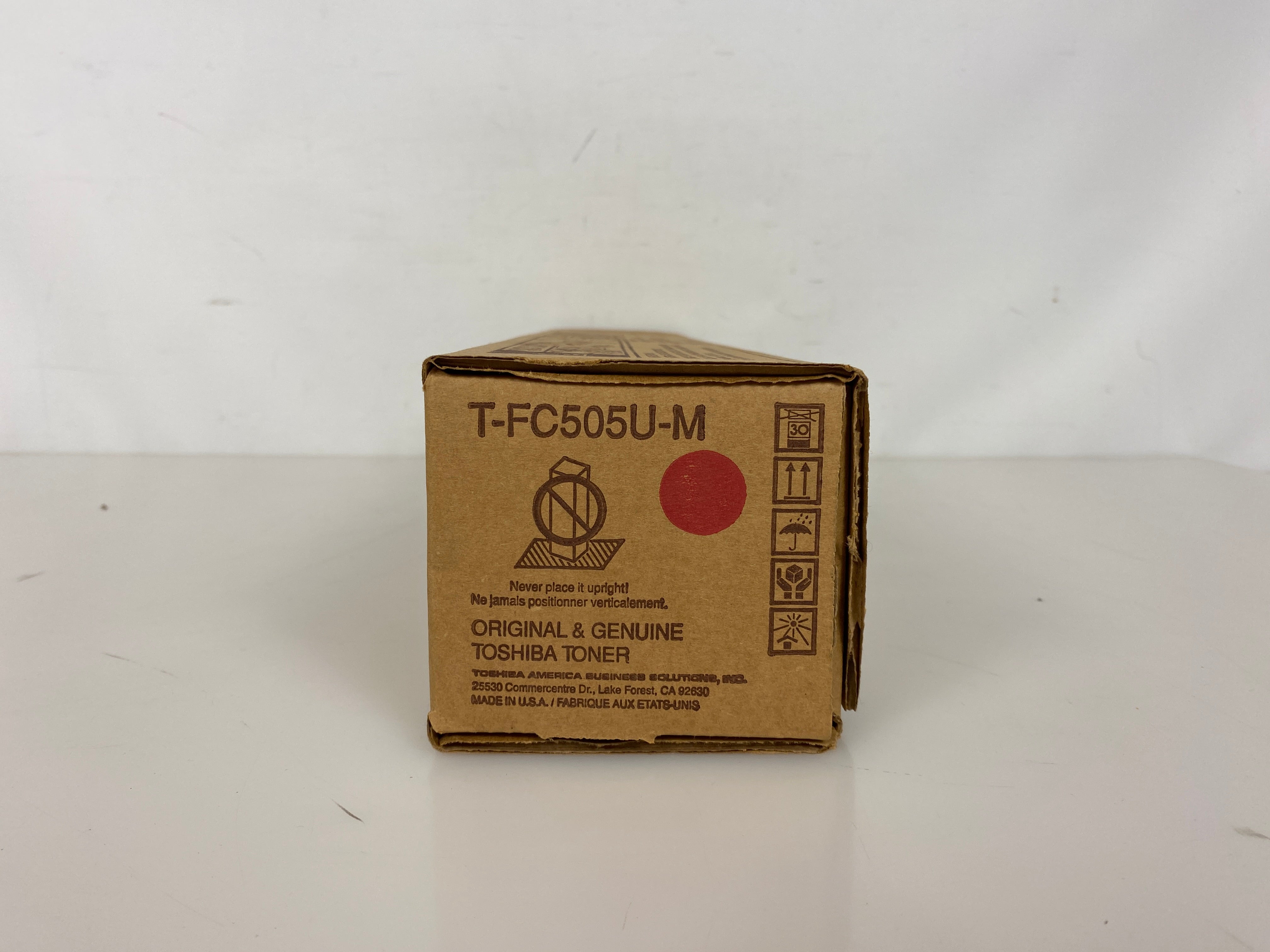 Toshiba T-FC505U-M Magenta Toner Cartridge *New*