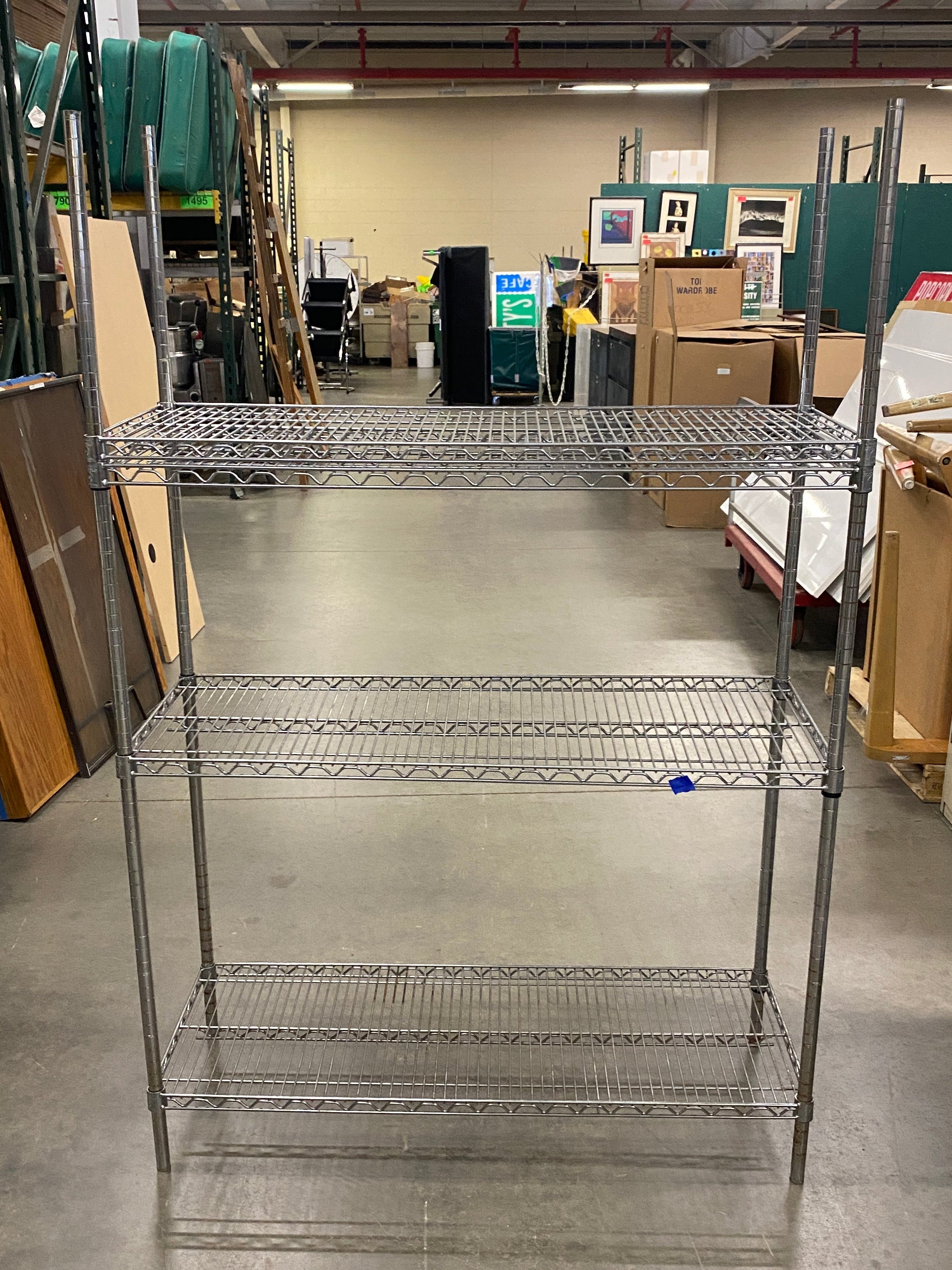 Ultradurable 4 Tier Wire Metal Shelf