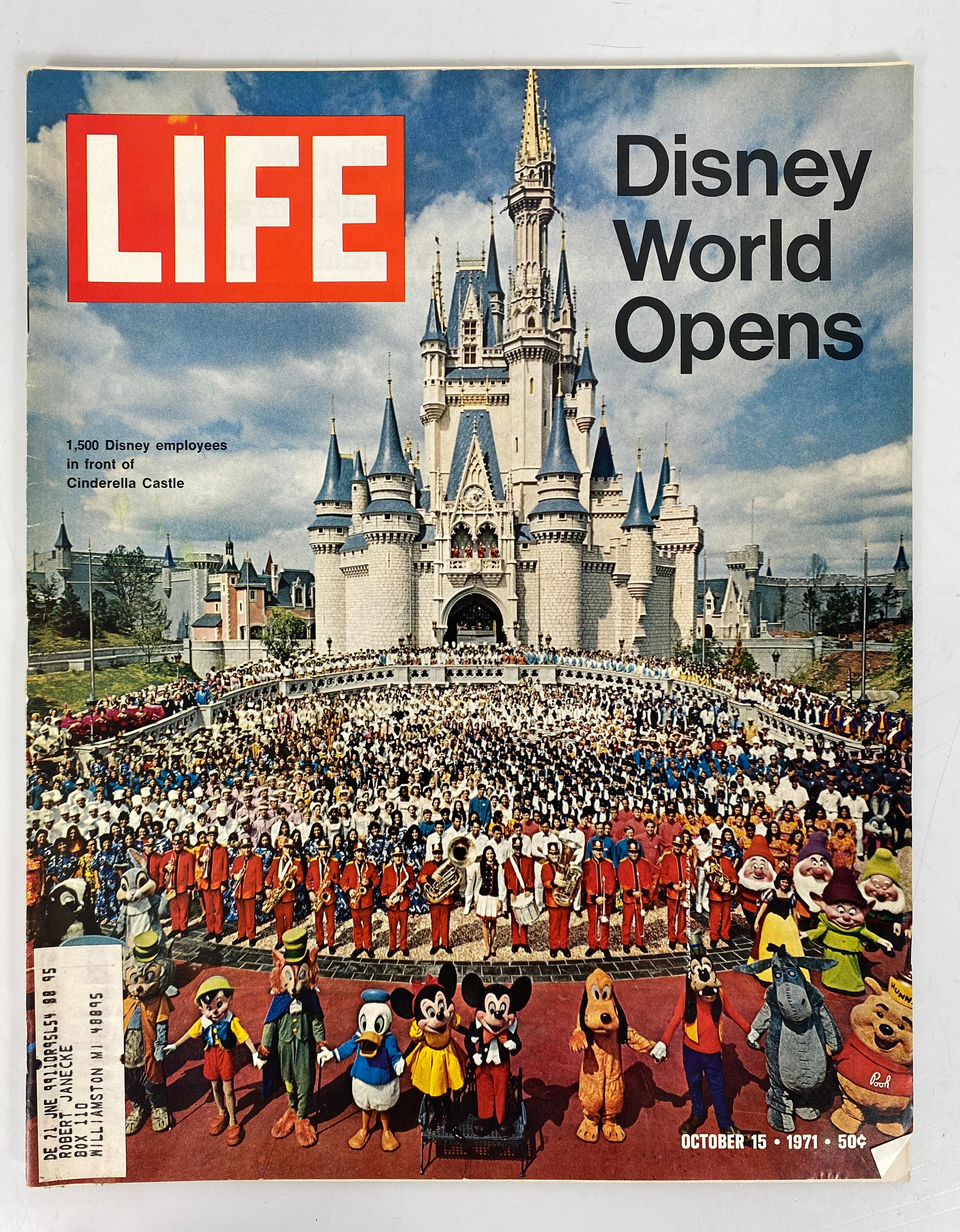 Life Magazine October 15, 1971 Disney World