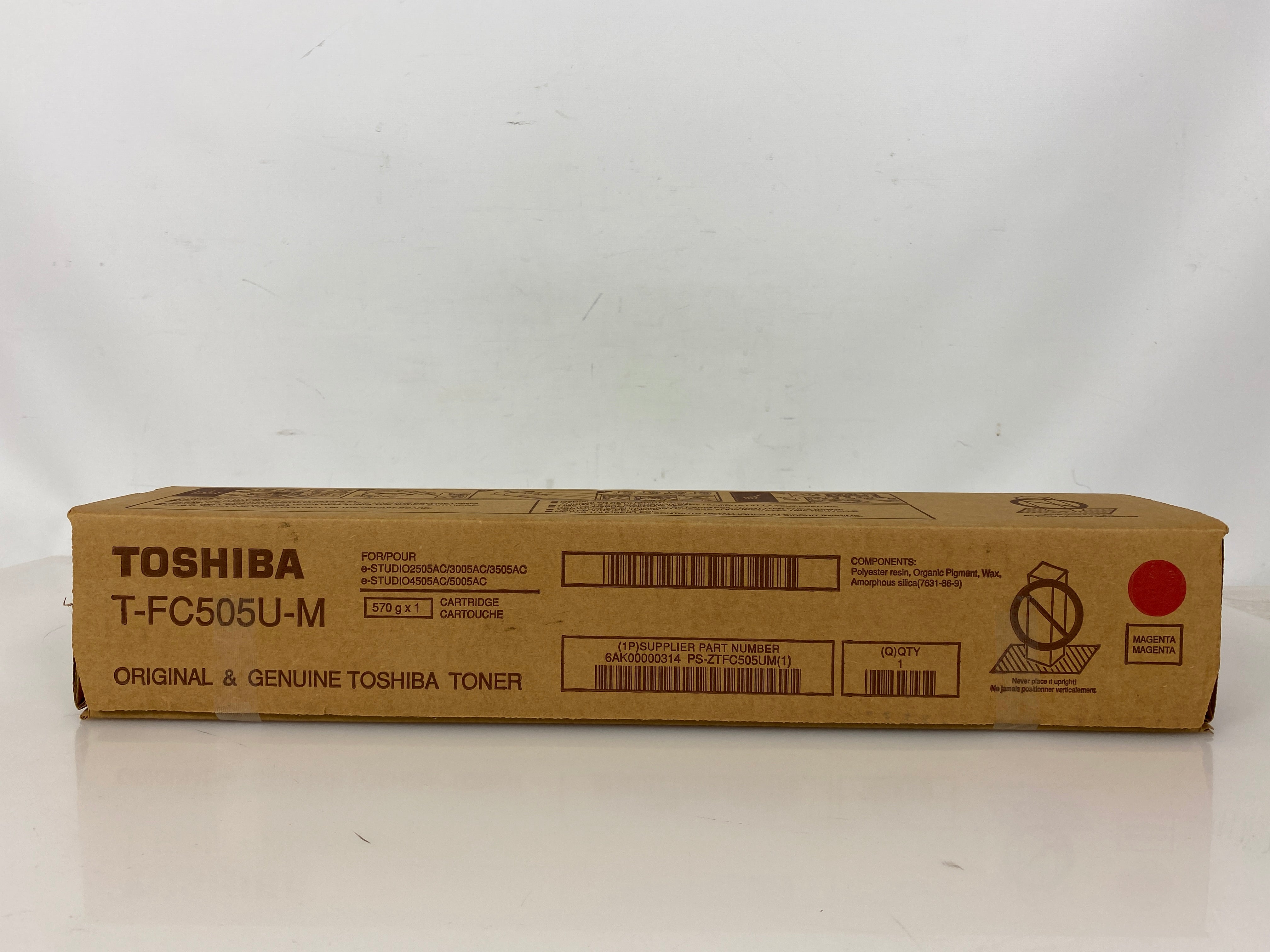 Toshiba T-FC505U-M Magenta Toner Cartridge *New*