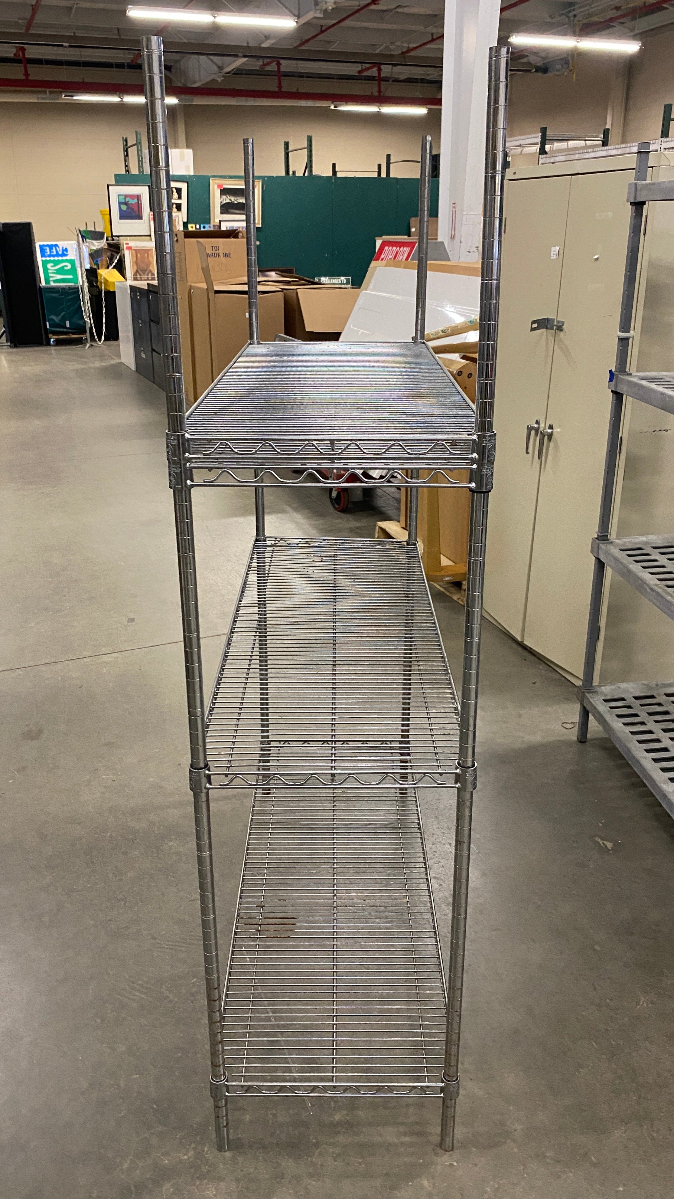 Ultradurable 4 Tier Wire Metal Shelf