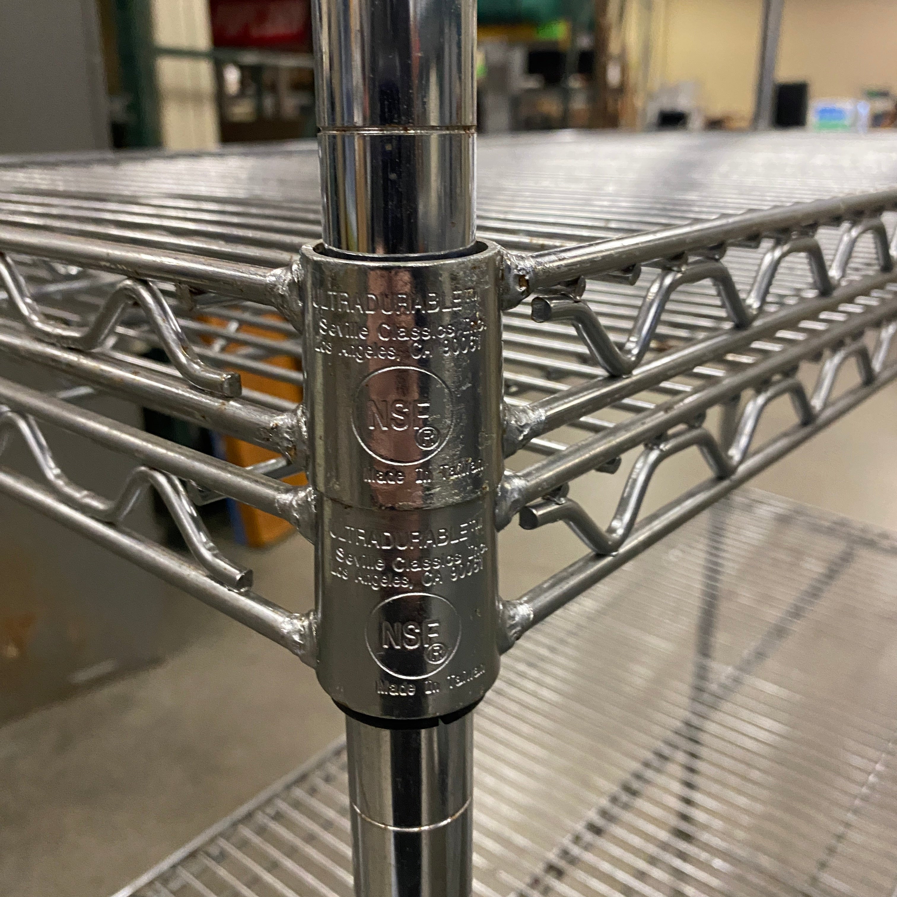 Ultradurable 4 Tier Wire Metal Shelf