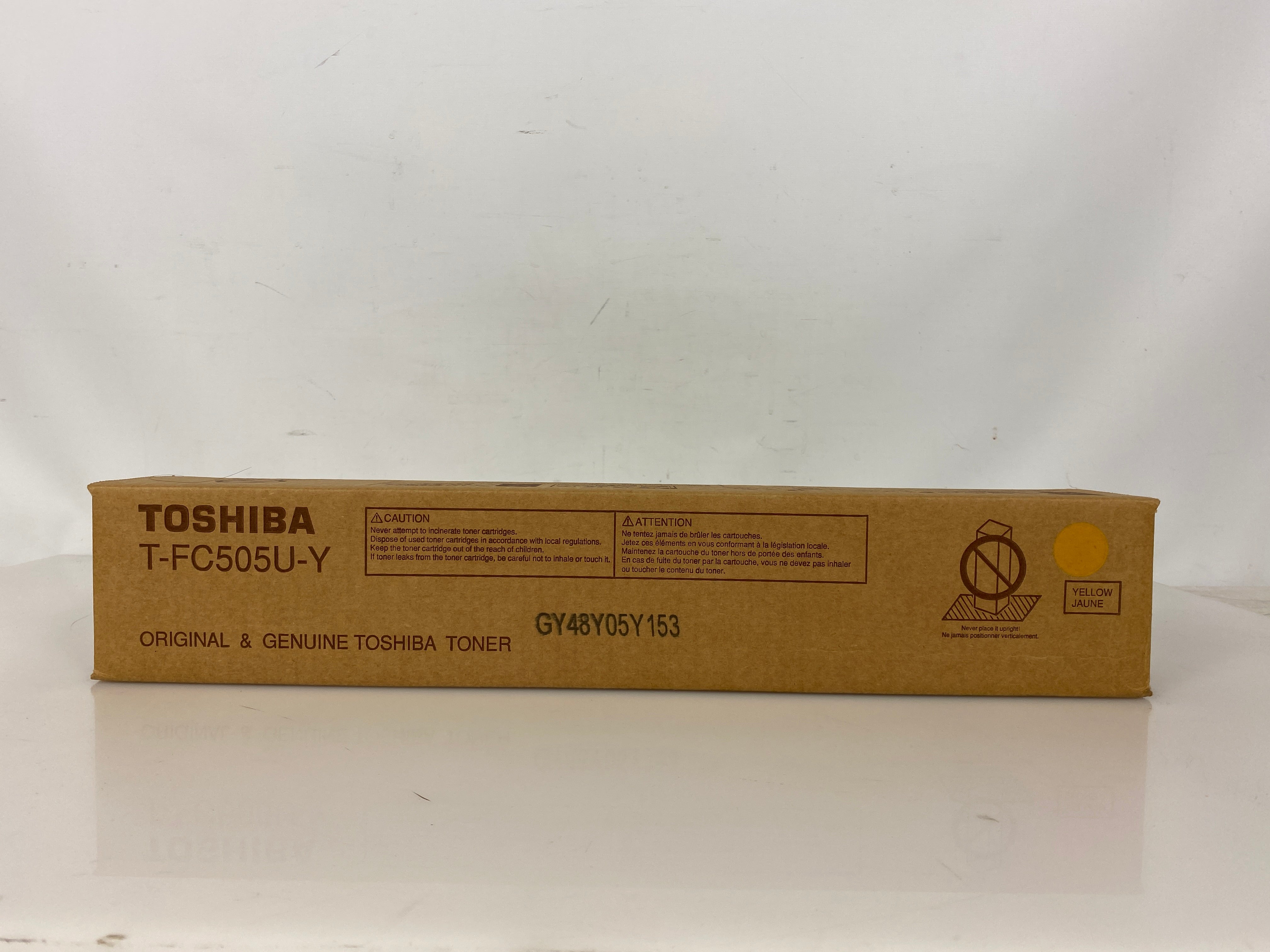 Toshiba T-FC505U-Y Yellow Toner Cartridge *New*