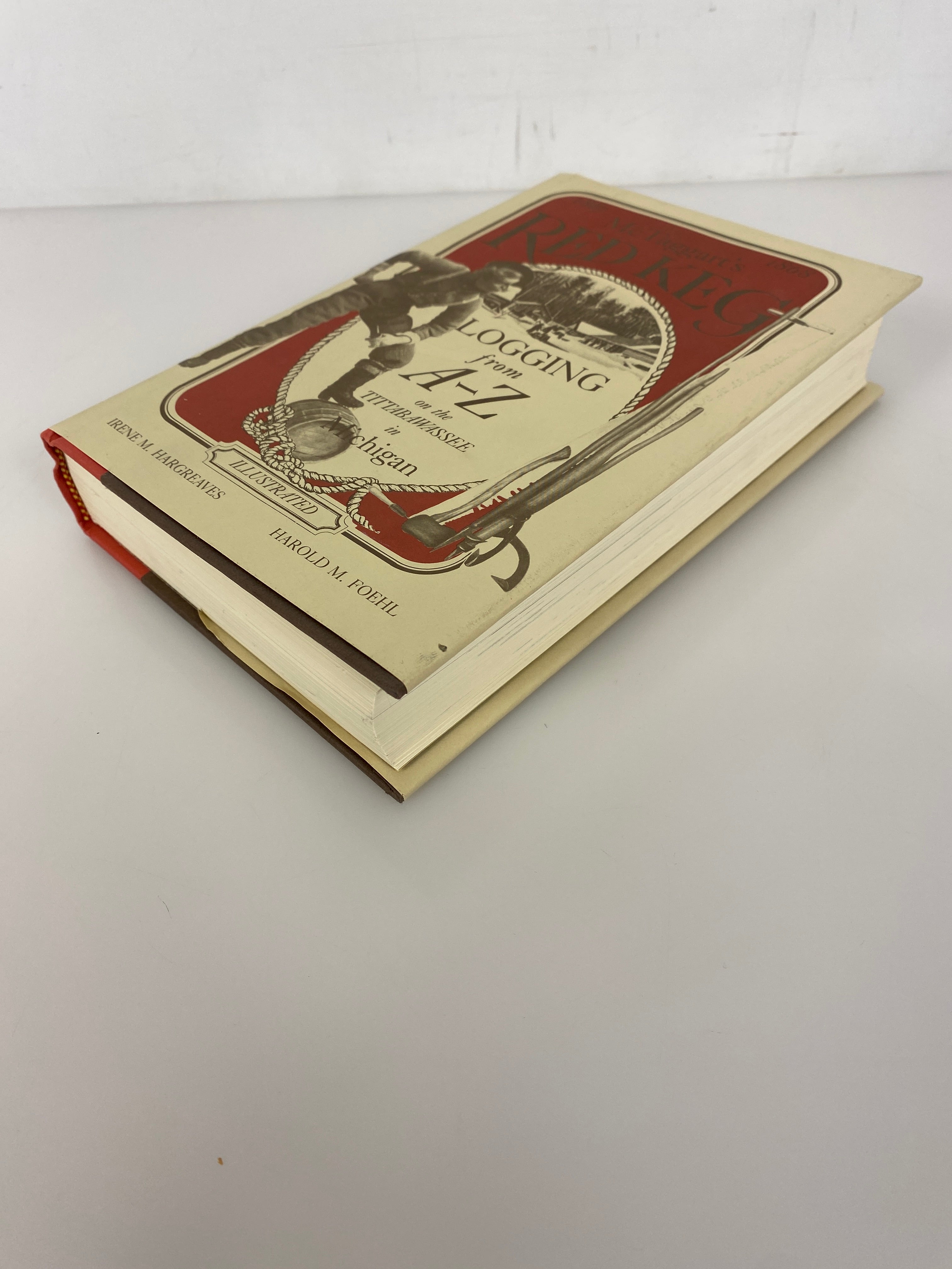 Red Key Logging A-Z Tittabawassee Michigan Hargreaves HC 1988