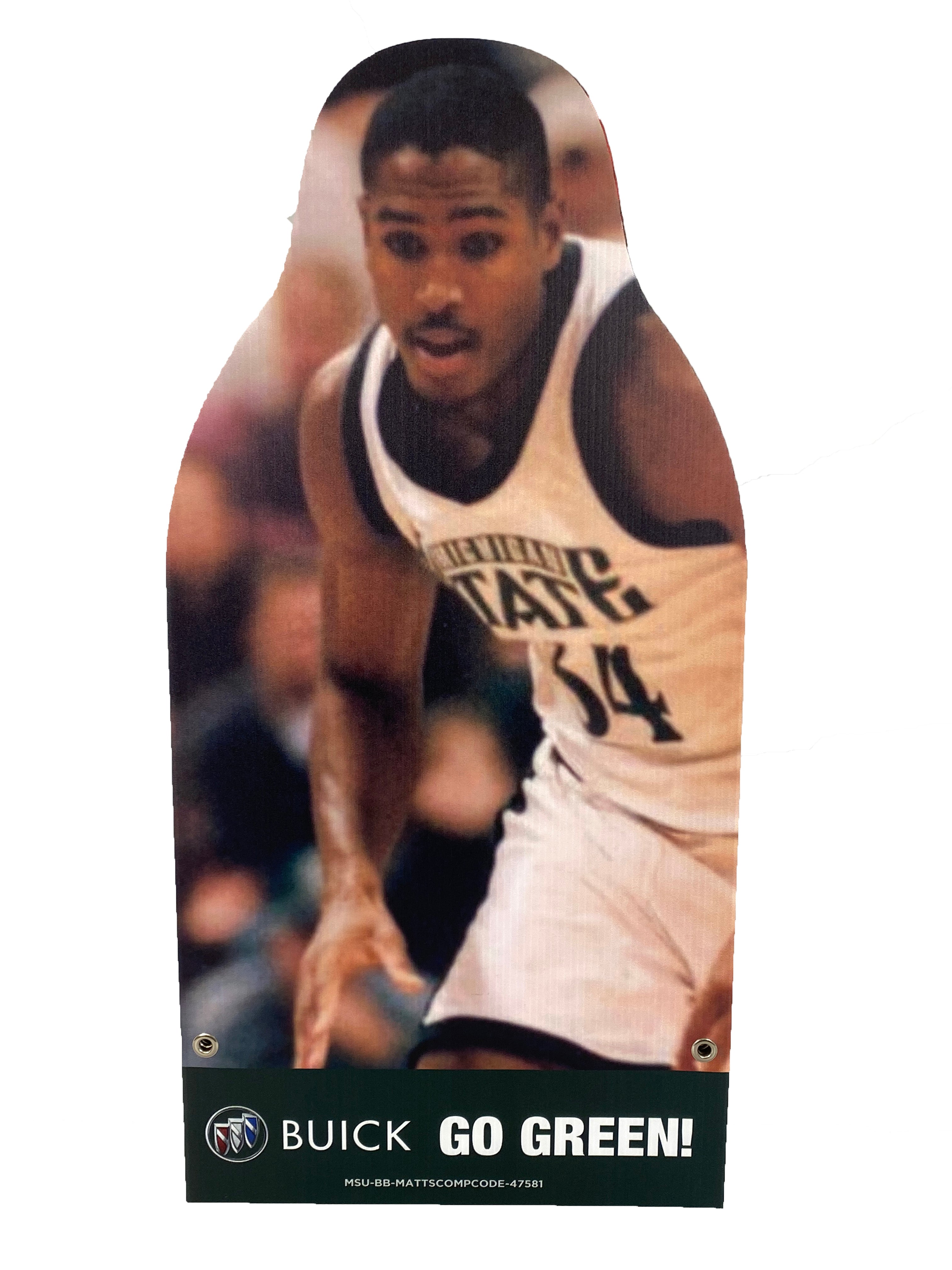 Andre Hutson Corrugated Plastic Player Cutout