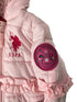 U.S. Polo Assn. Baby Pink Snowsuit Size 3/6 M