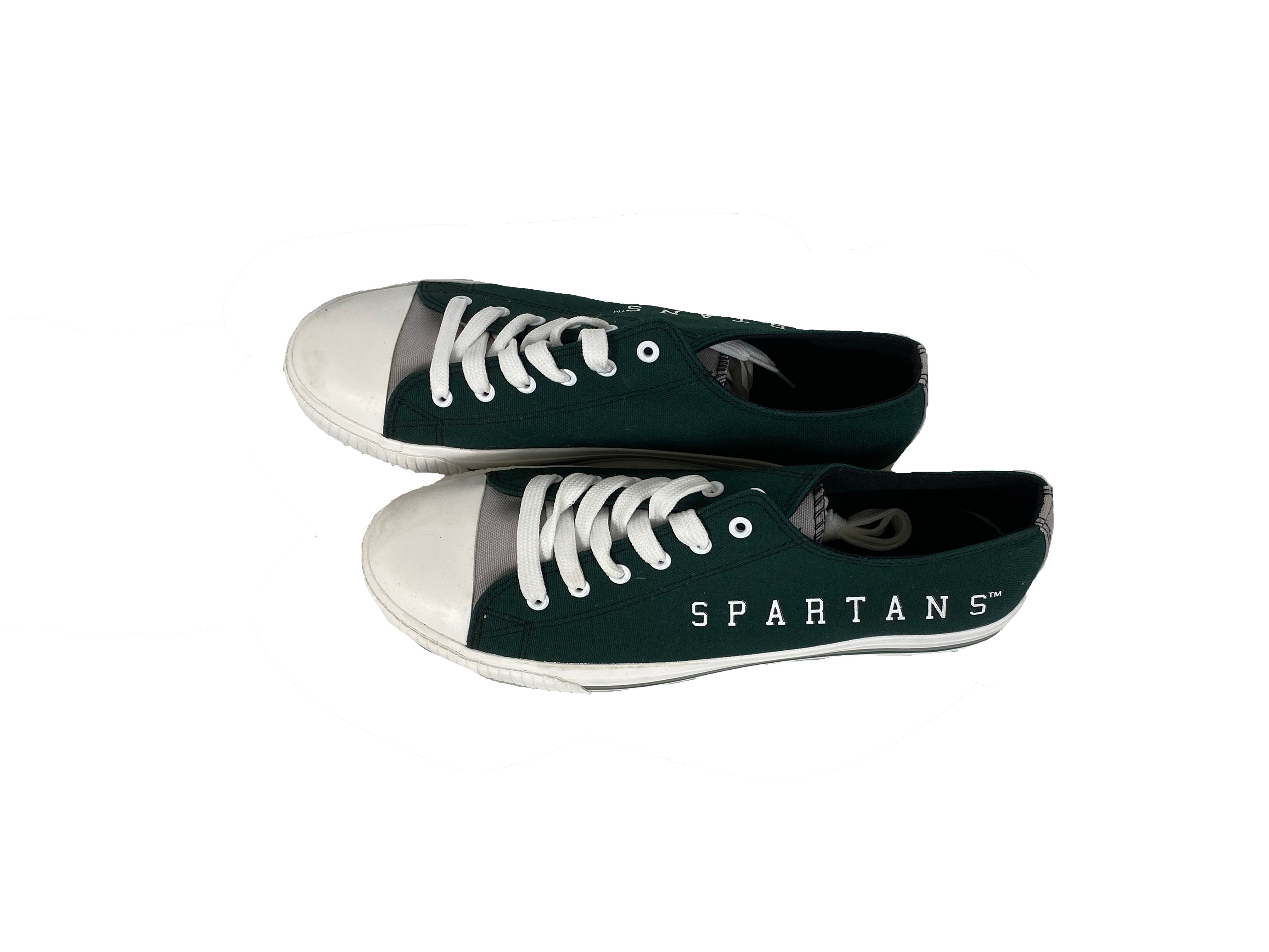 MSU Spartans Low Top Canvas Shoes Men's Size 12