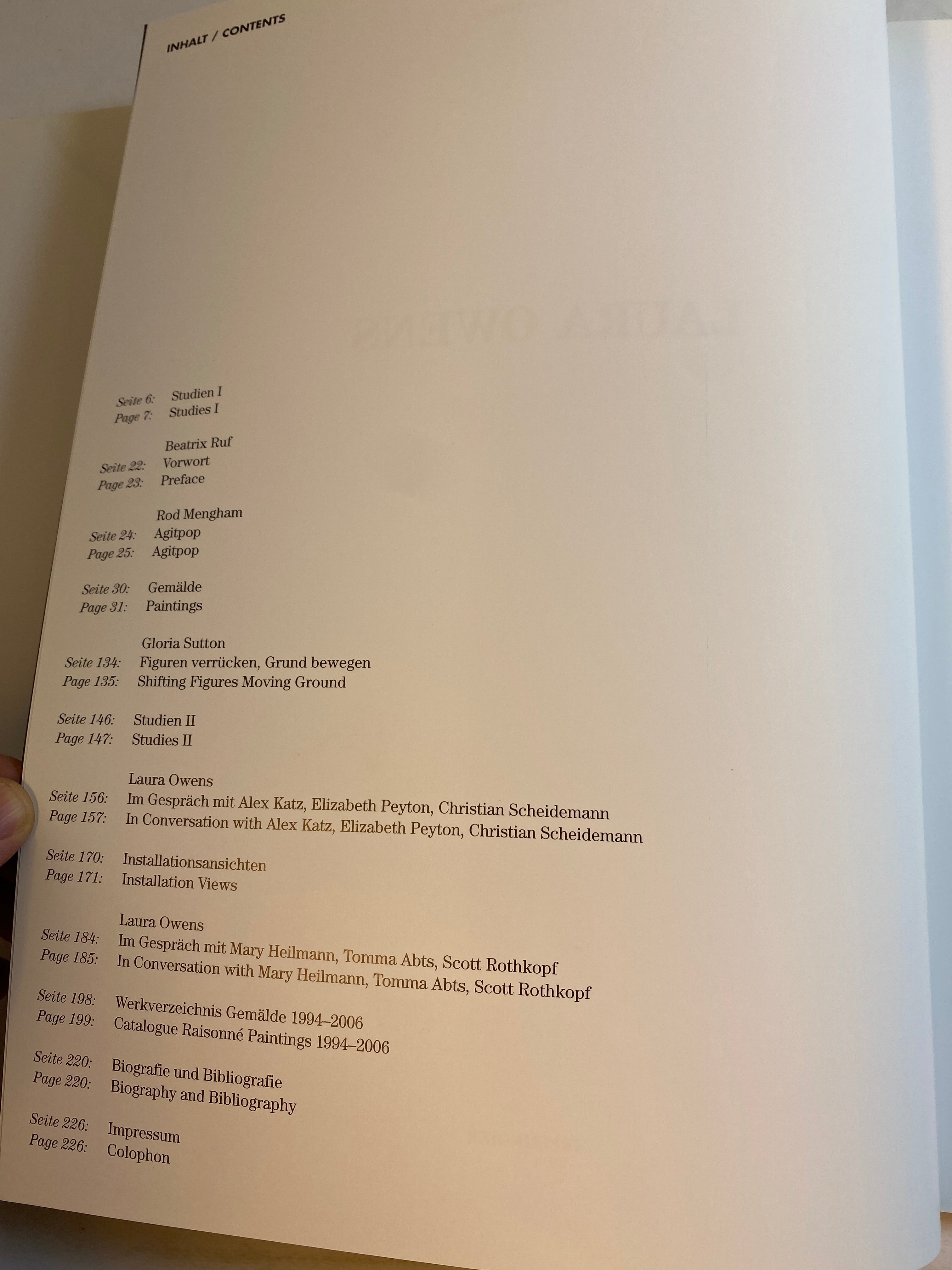 Laura Owens Monograph by Rod Mengham HCDJ 2007