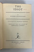 The Idiot by Dostoyevsky Modern Library 1935 Vintage HC DJ