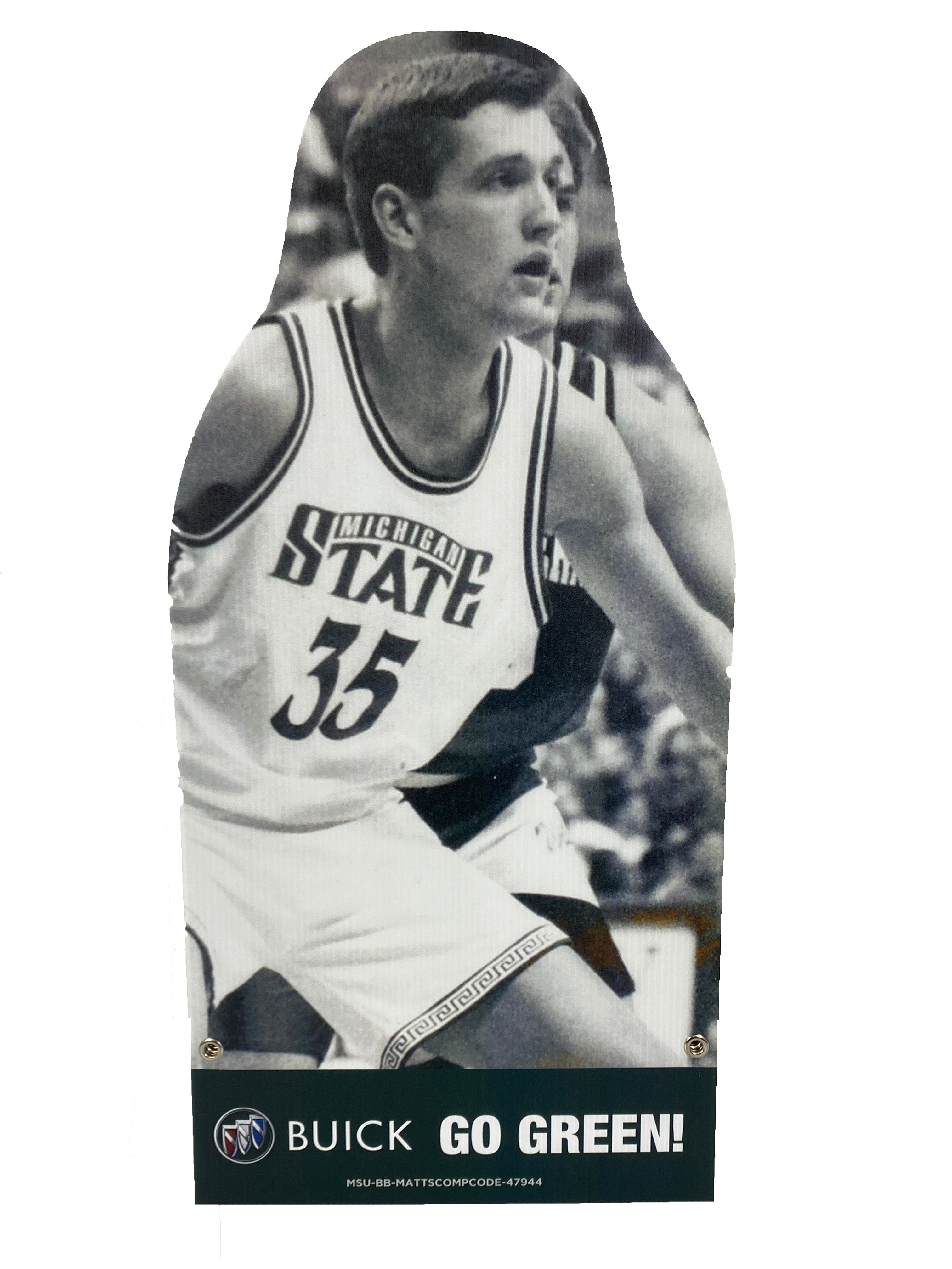 Steve Polonowski Corrugated Plastic Player Cutout