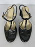 Vintage Howard Fox Women's Black Formal Shoe Size 8 1/2 M
