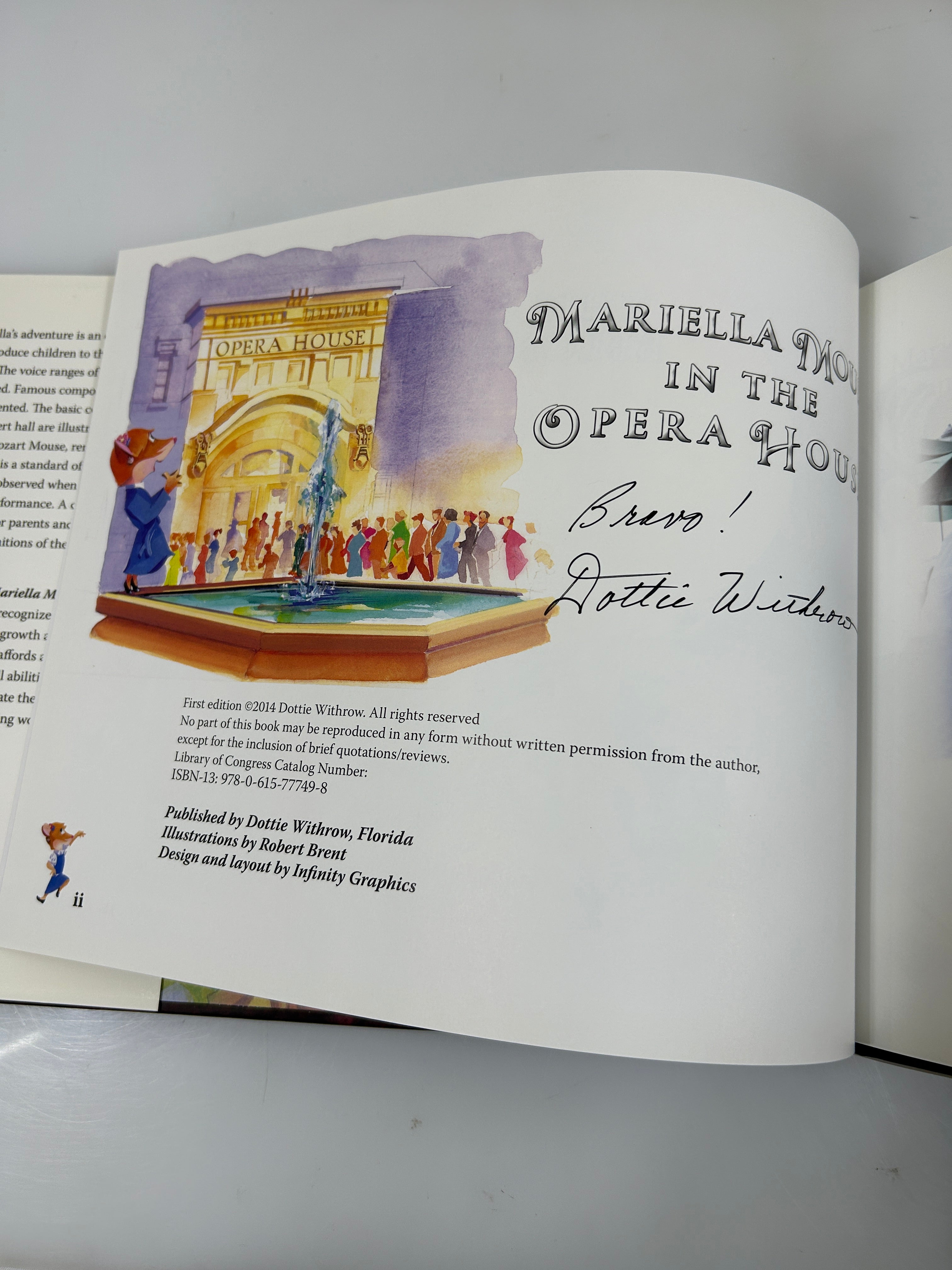 Mariella Mouse in the Opera House by Dottie Withrow and Robert Brent