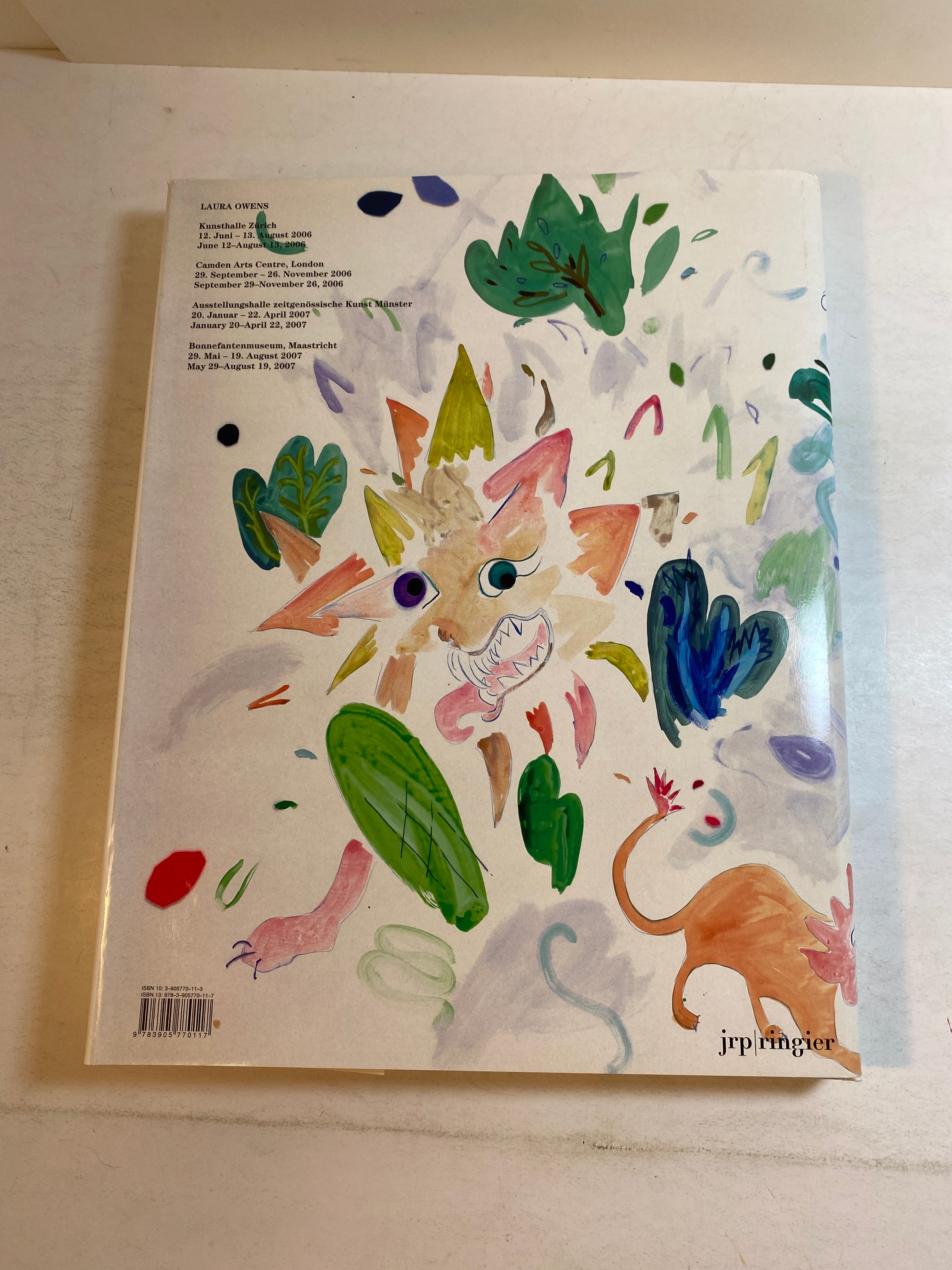 Laura Owens Monograph by Rod Mengham HCDJ 2007