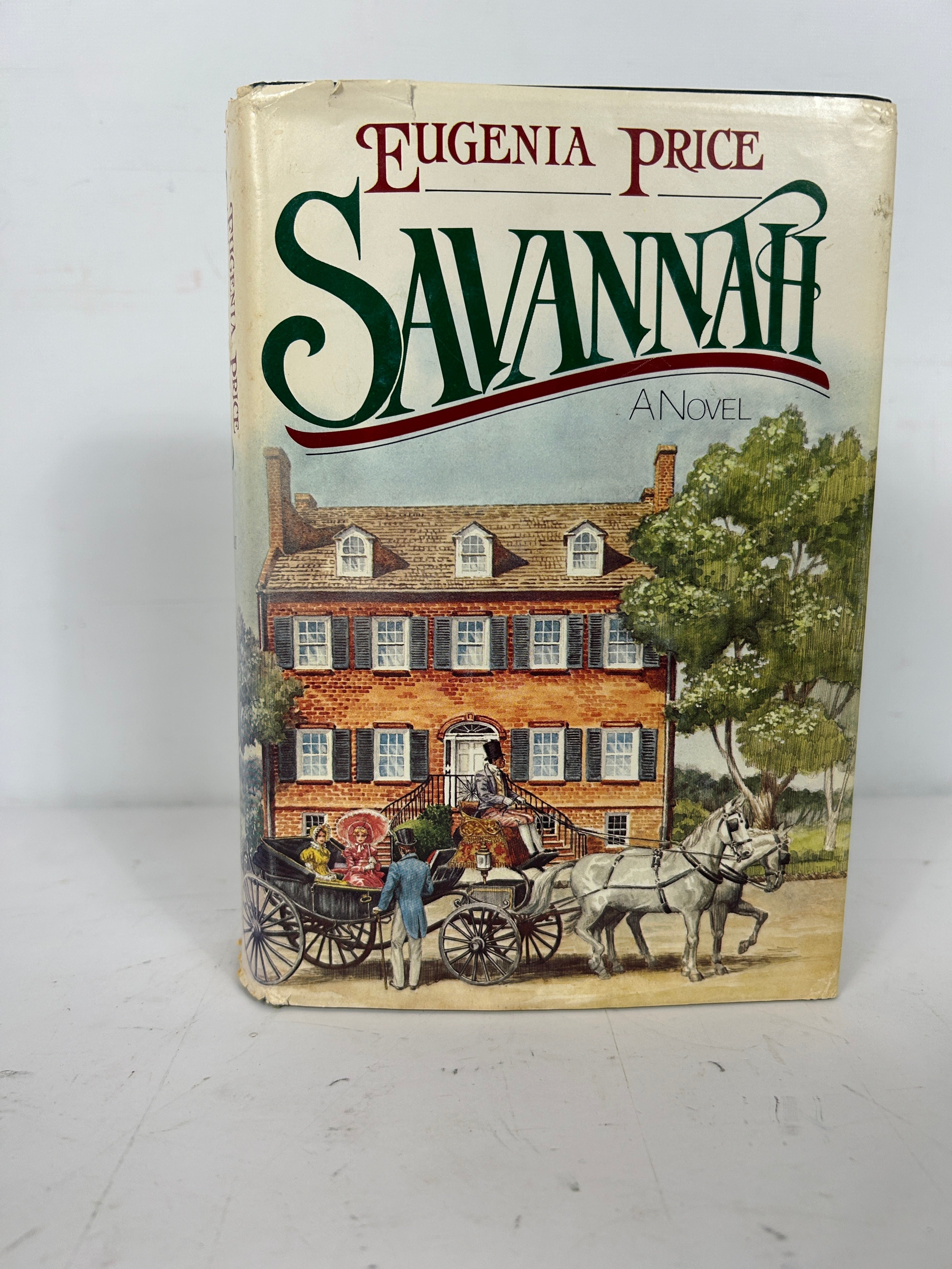 Full Set Savannah Quartet by Eugenia Price w/Dust Jackets (2BCE/2 1st Ed) HCDJ