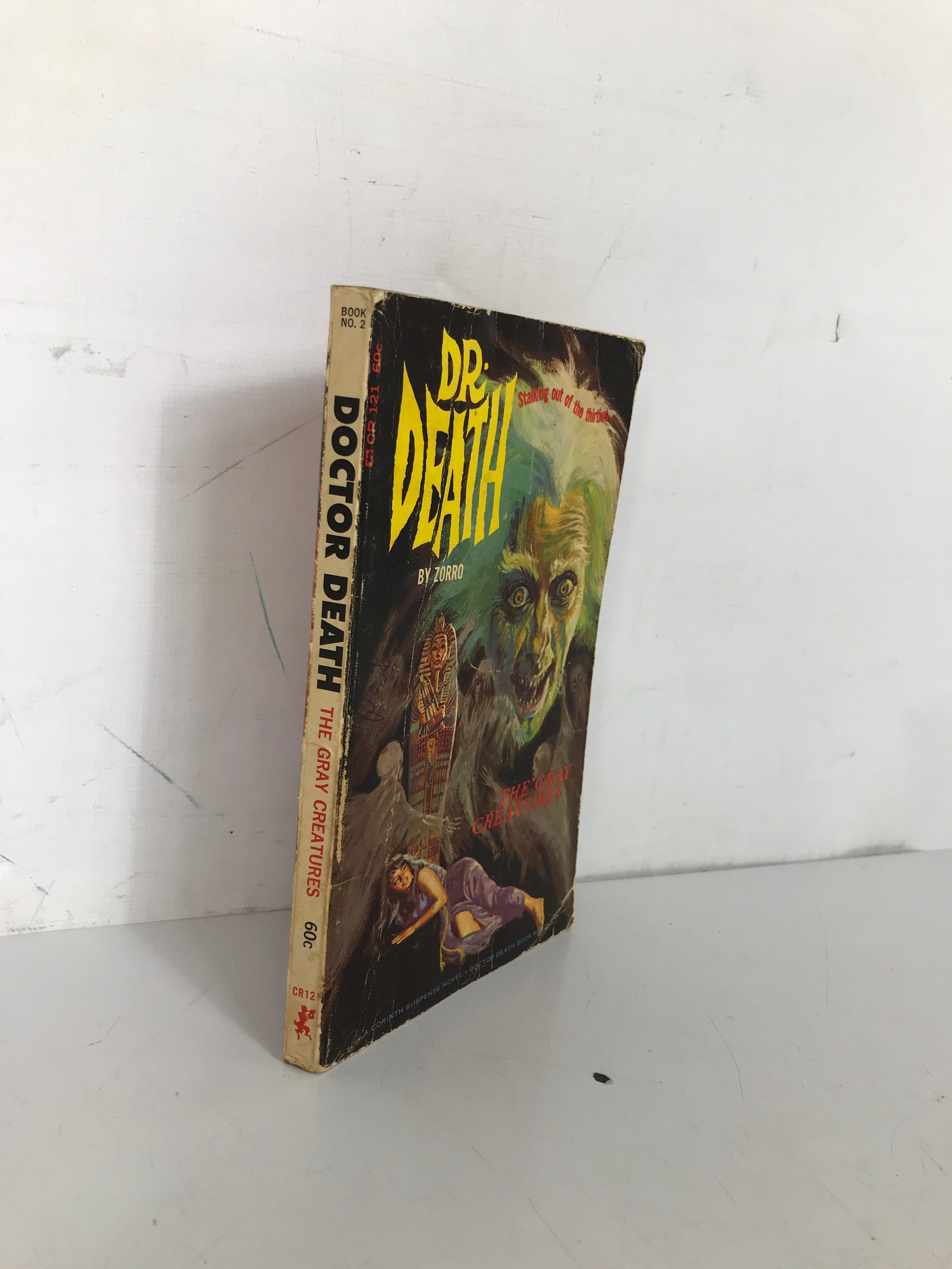 Dr. Death The Gray Creatures by Zorro Vintage Corinth PB 1966