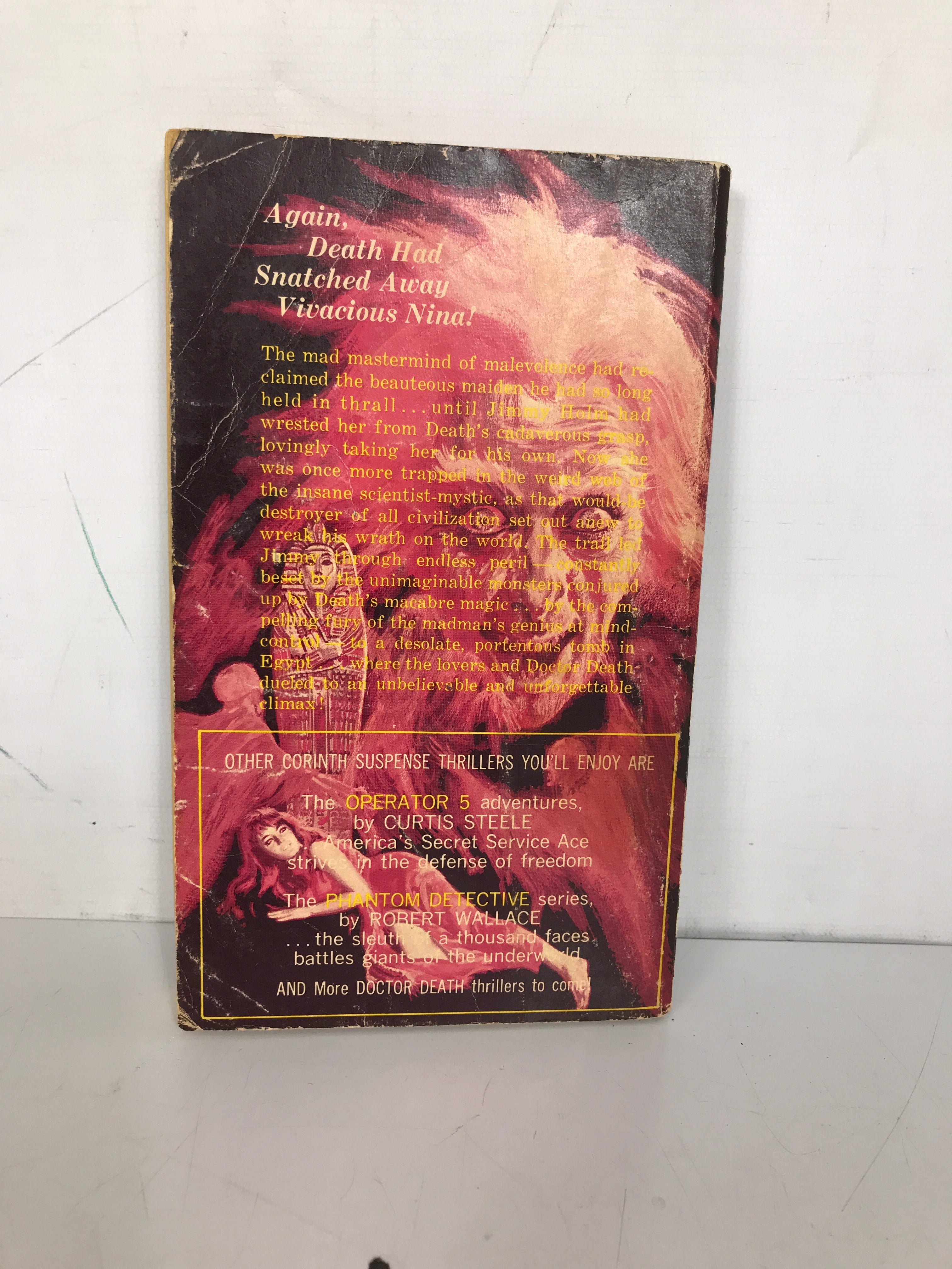 Dr. Death The Gray Creatures by Zorro Vintage Corinth PB 1966