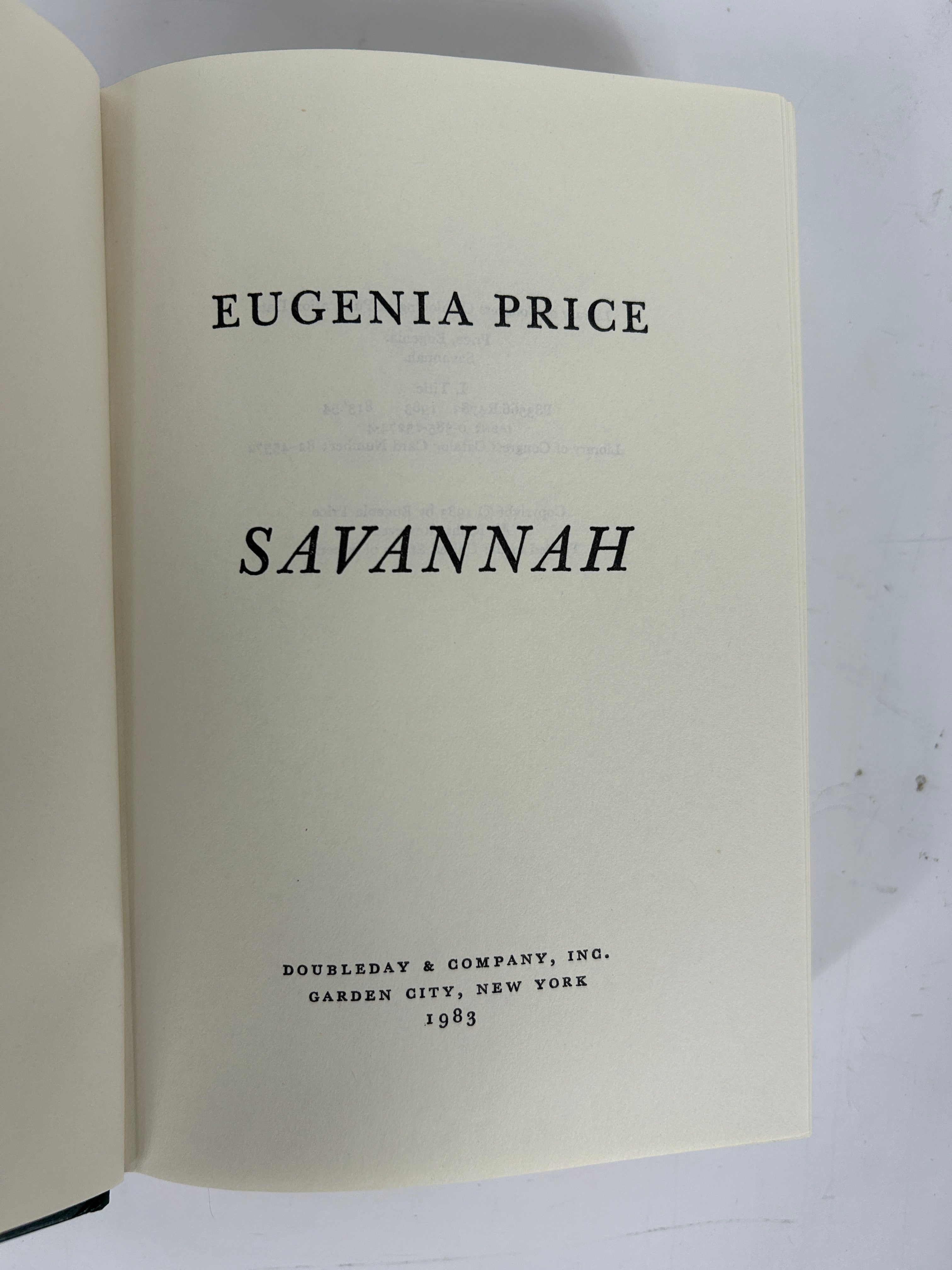 Full Set Savannah Quartet by Eugenia Price w/Dust Jackets (2BCE/2 1st Ed) HCDJ