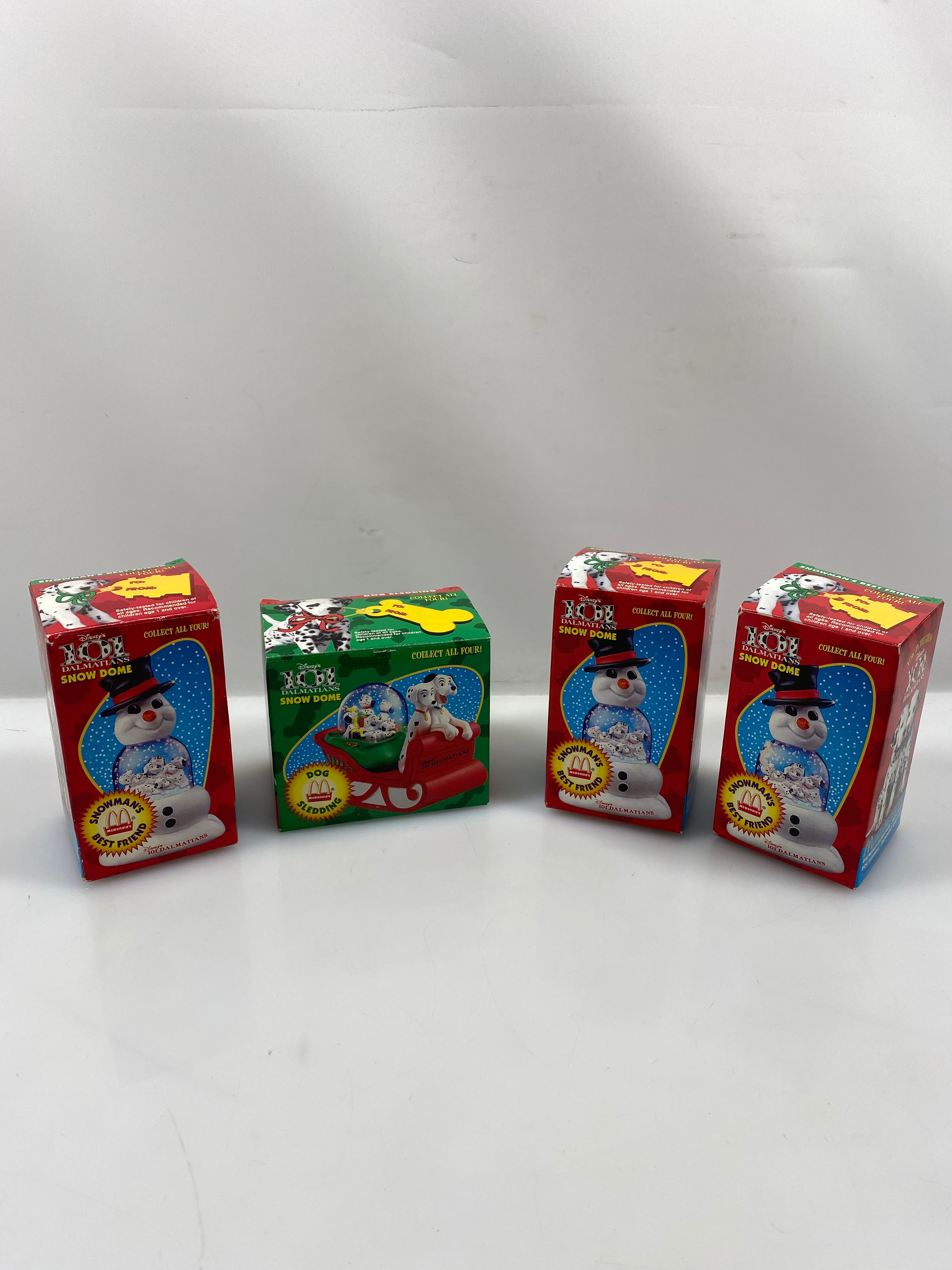 Antique McDonalds and Disney 101 Dalmation Snow Dome