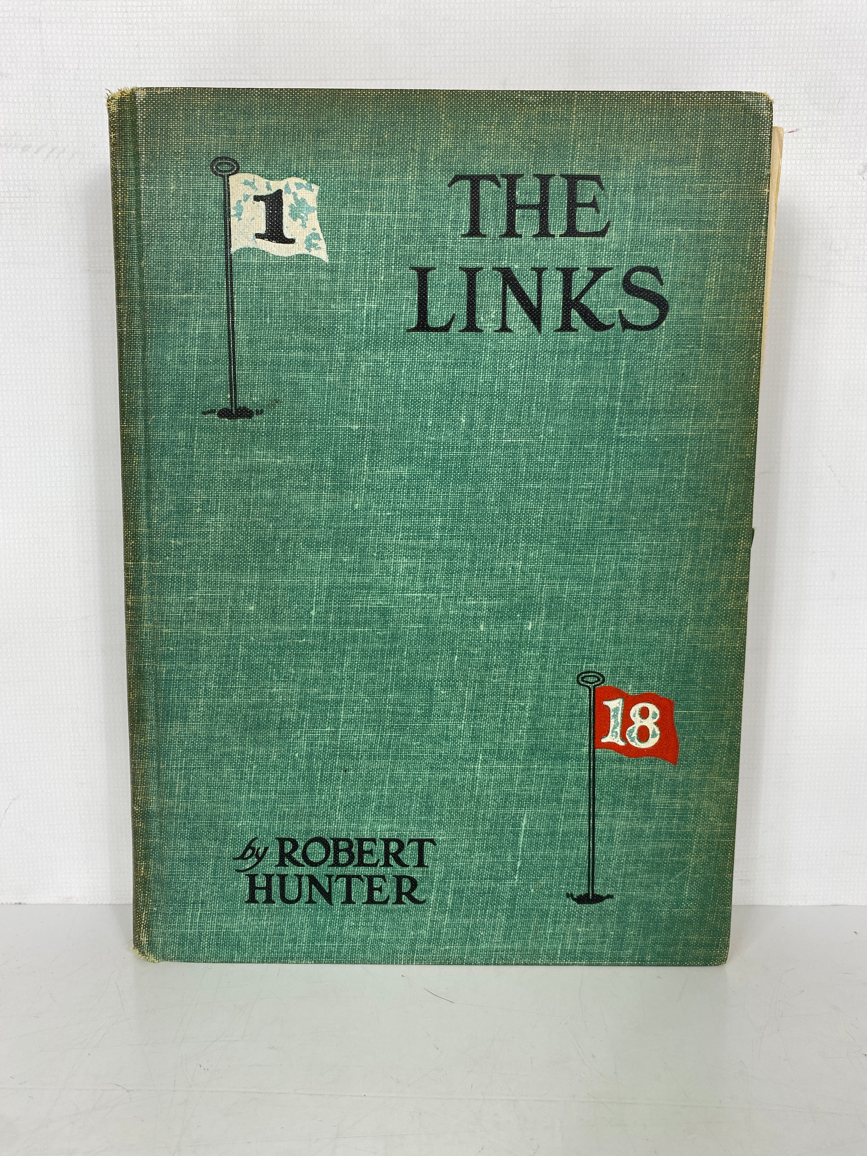 The Links by Robert Hunter 1926 Antique Golf Book HC