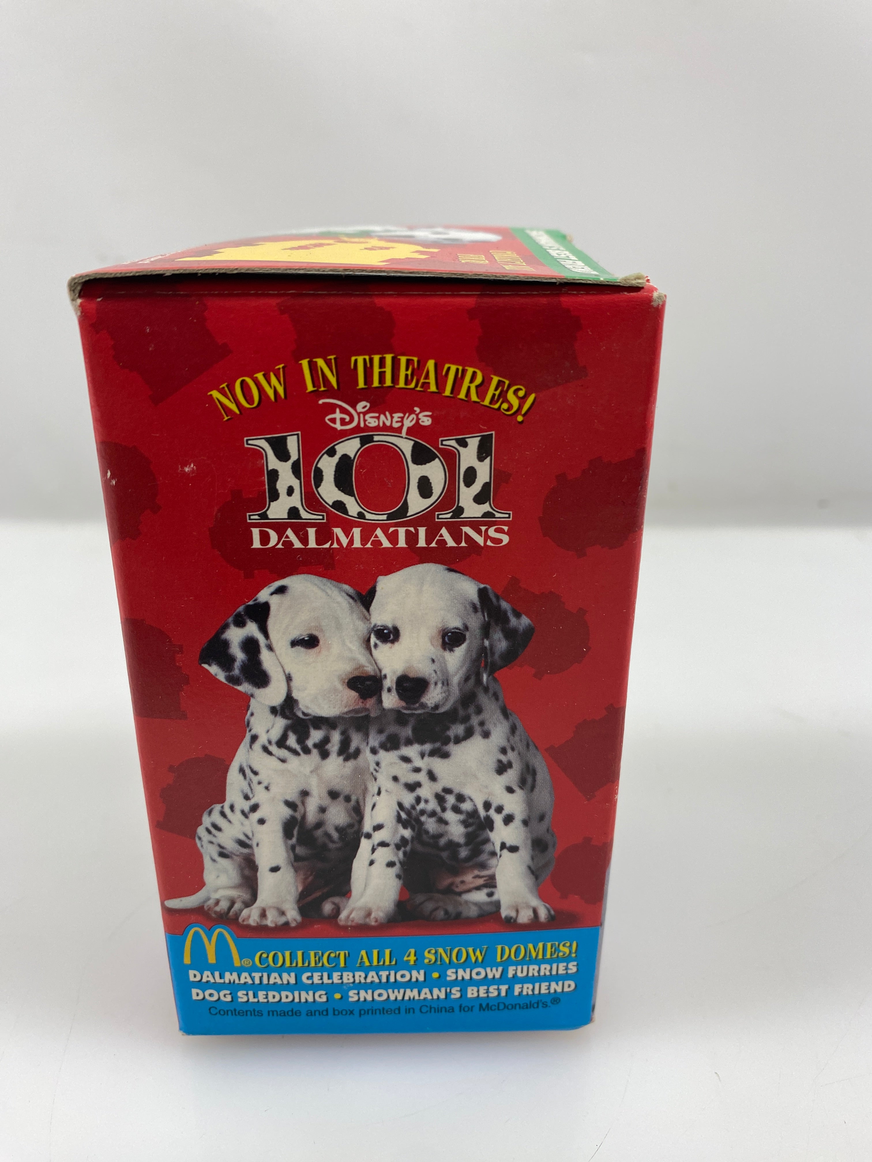 Antique McDonalds and Disney 101 Dalmation Snow Dome