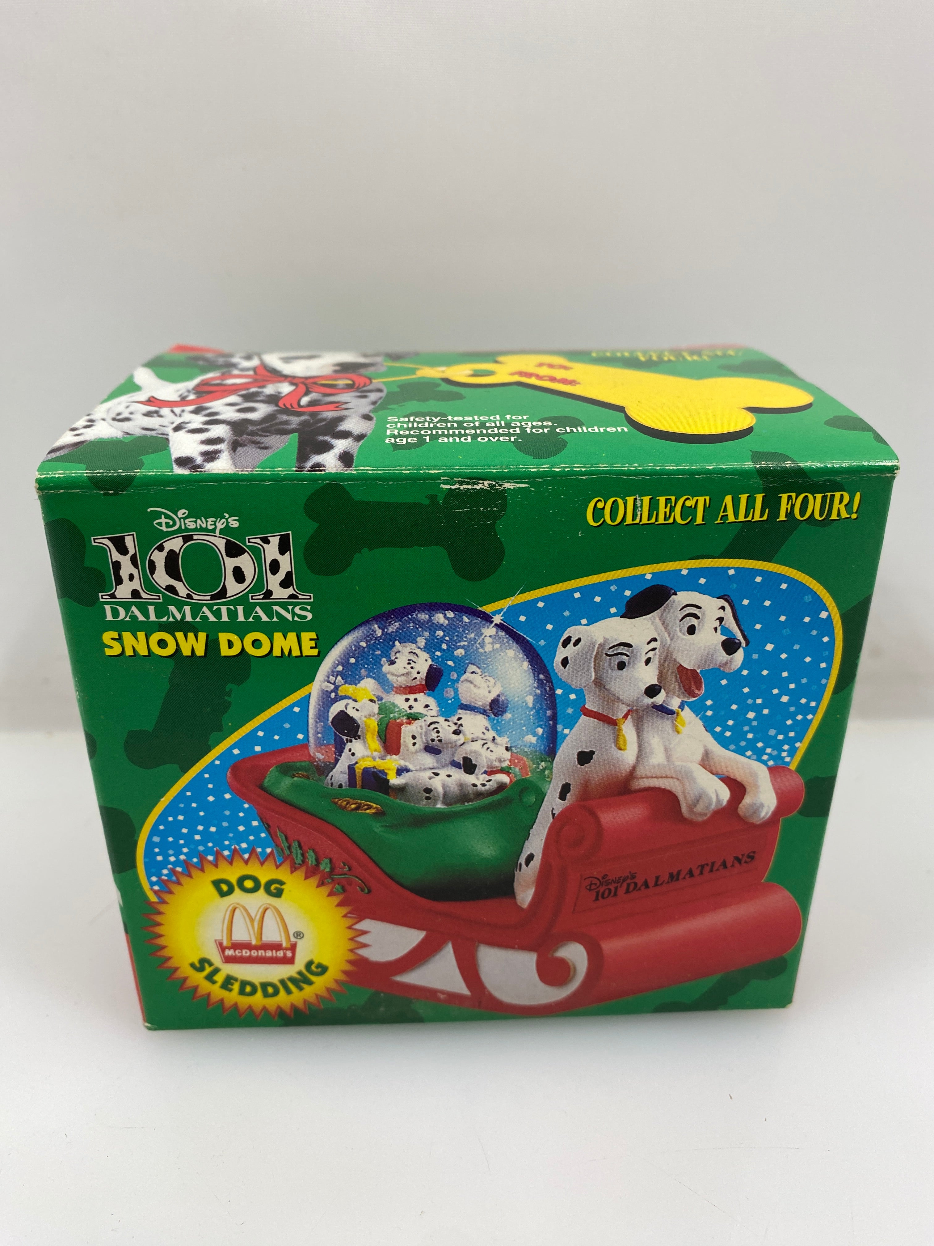 Antique McDonalds and Disney 101 Dalmation Snow Dome