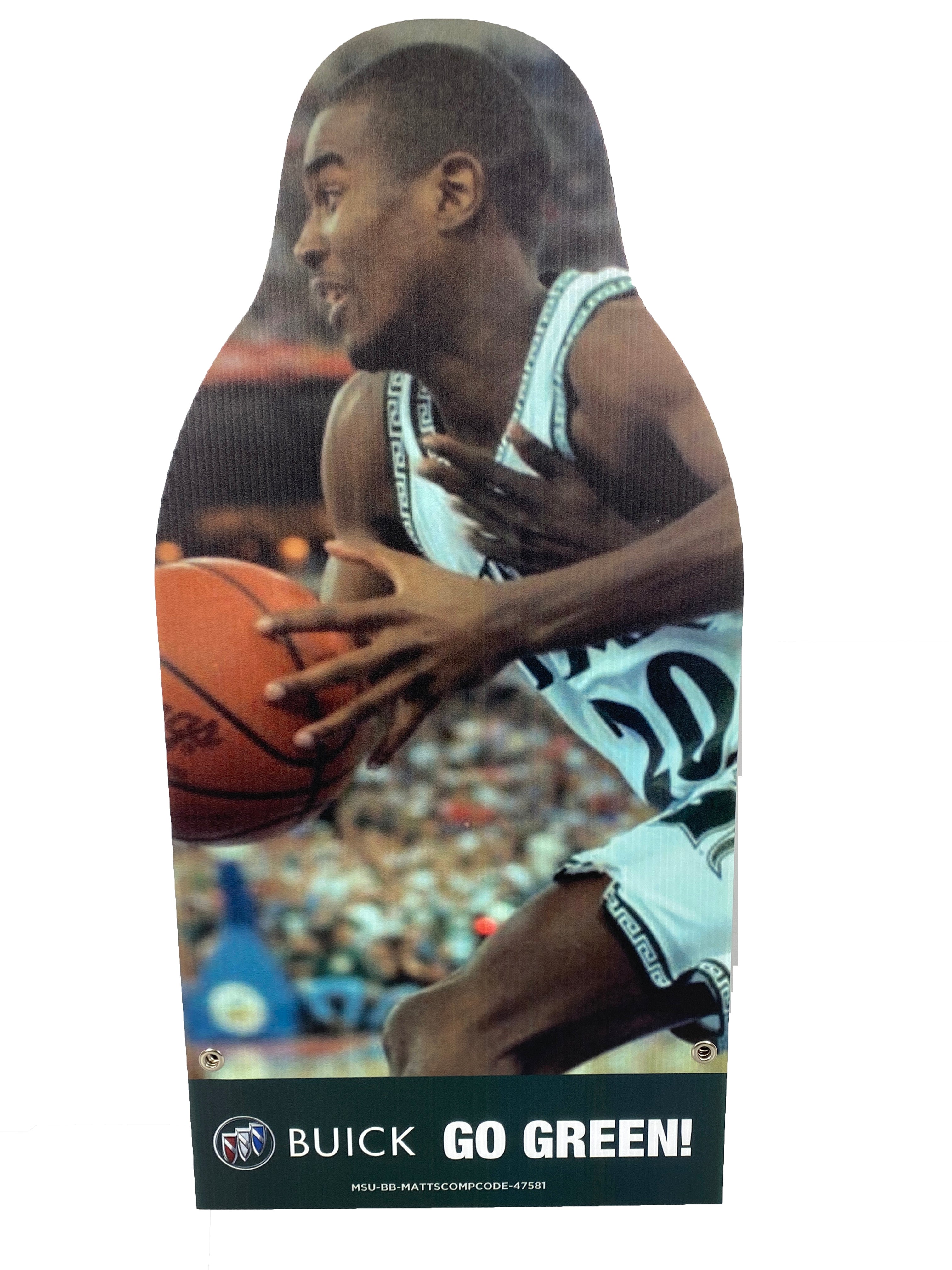 Mike Chappel Corrugated Plastic Player Cutout