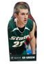 Isaiah Dahlman Corrugated Plastic Player Cutout